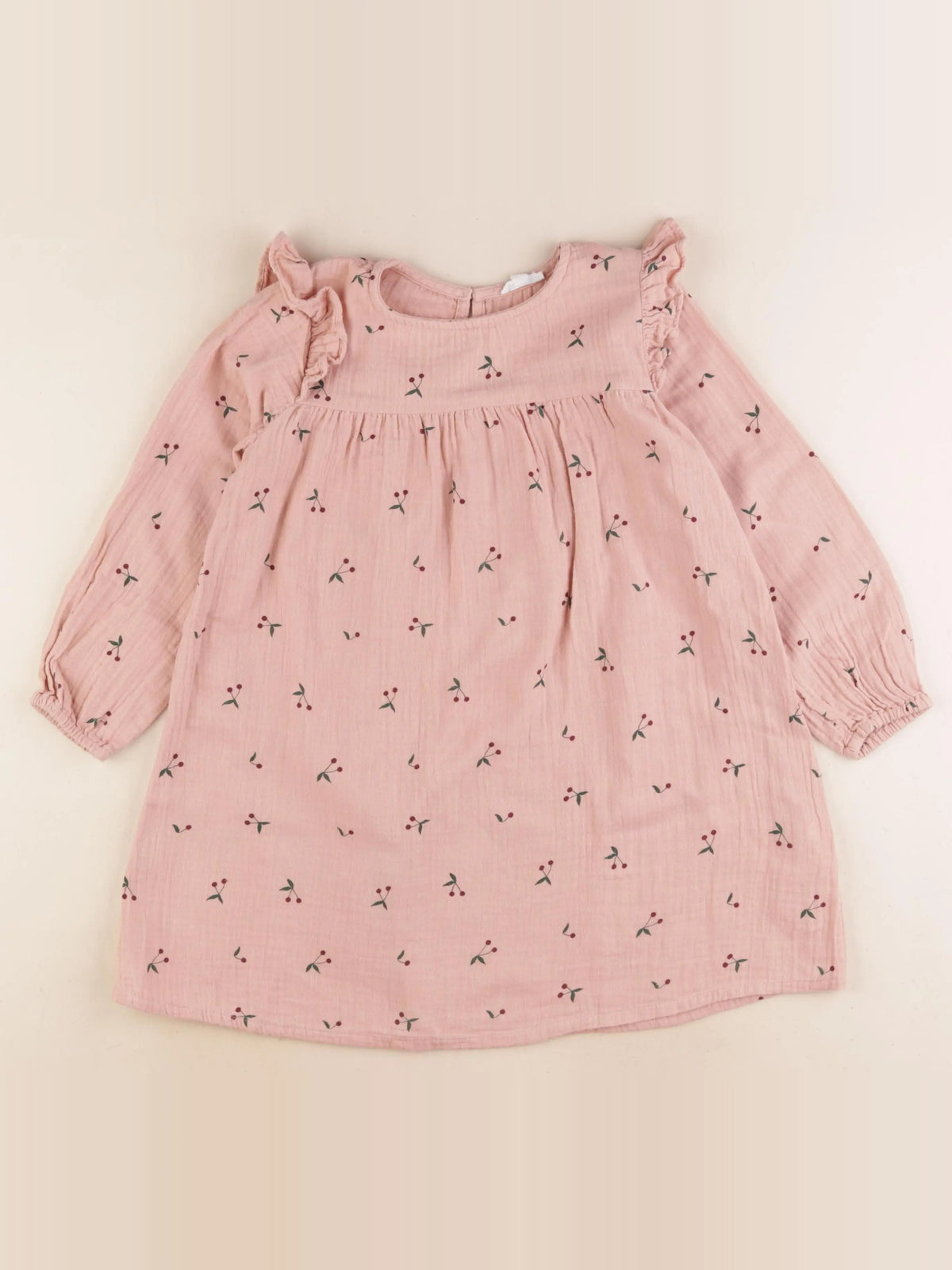 Vertbaudet - robe rose - 6 ans