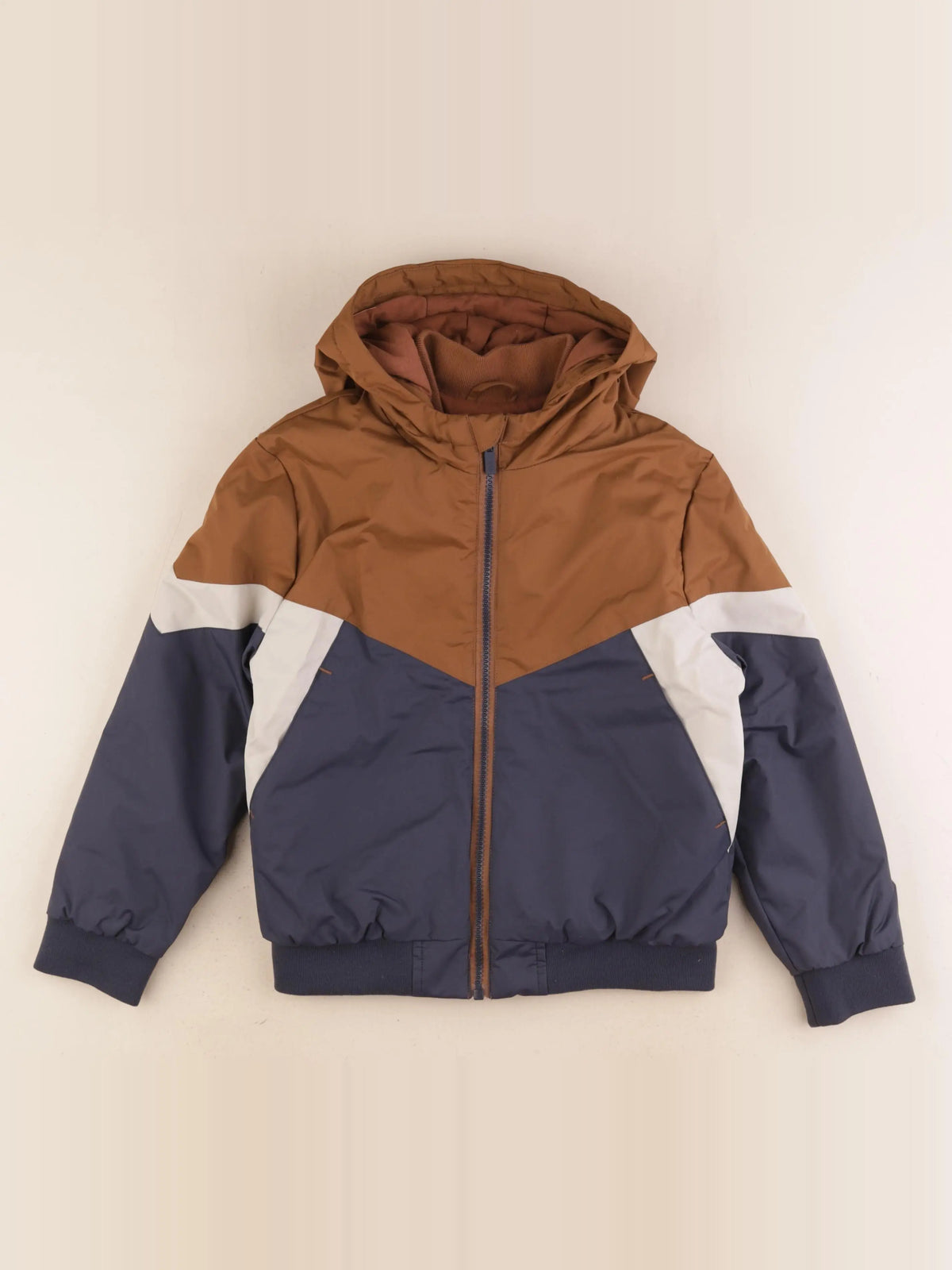 Vertbaudet - coupe-vent multicolore - 8 ans