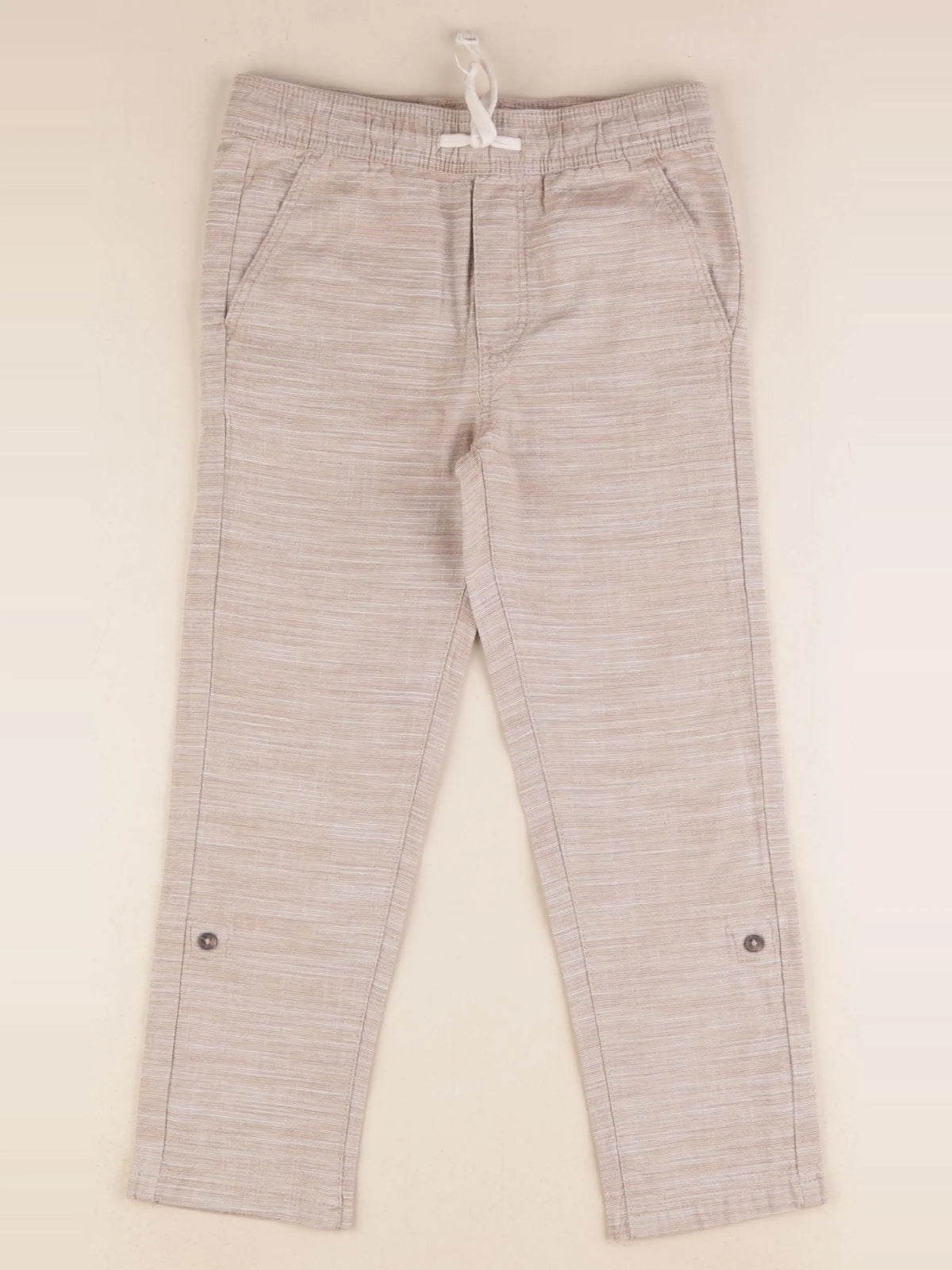 Vertbaudet - pantalon beige - 6 ans