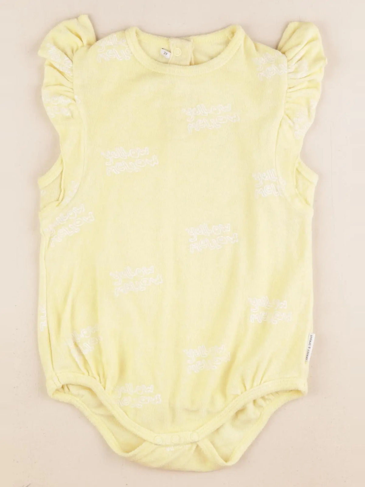 Sproet & Sprout - combinaison jaune - 2 ans