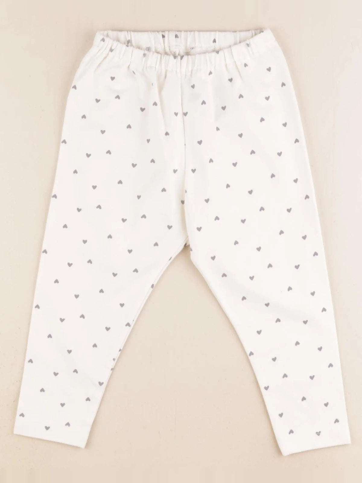 Uniqlo - legging blanc, gris - 18/24 mois