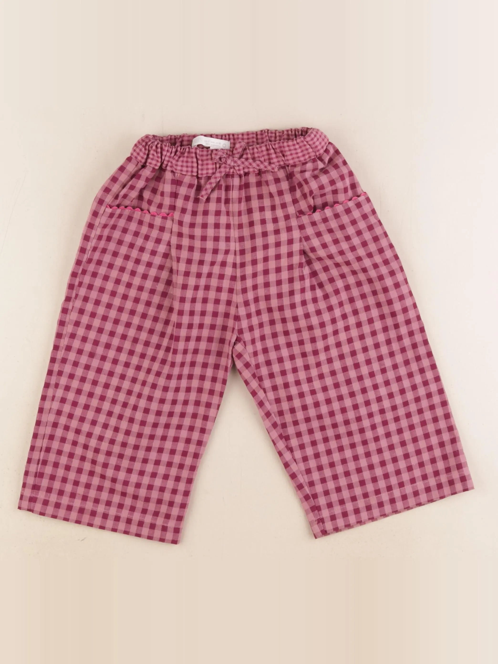 Zara - pantalon rose, violet - 2 ans