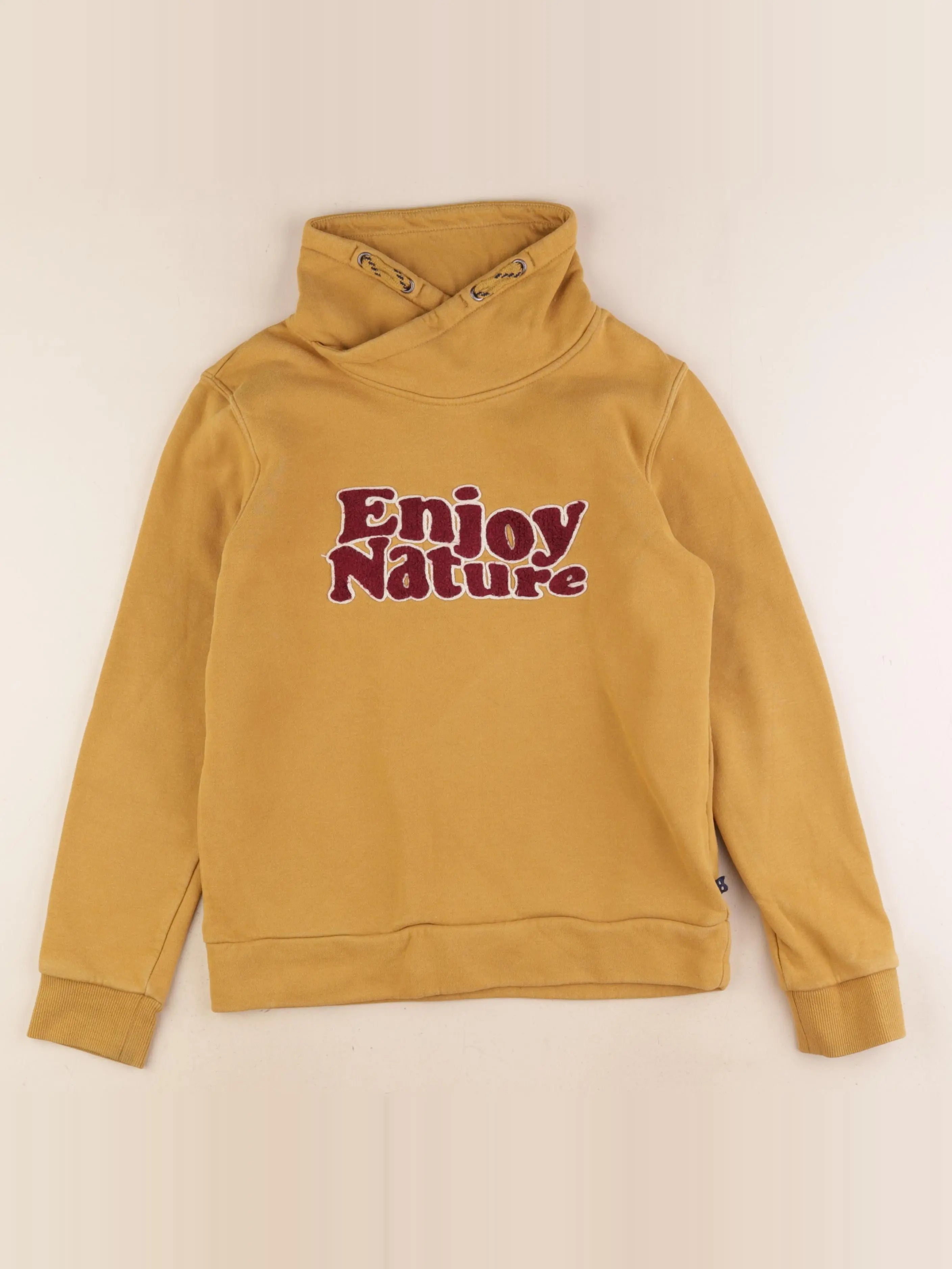 Okaidi - sweat marron - 12 ans