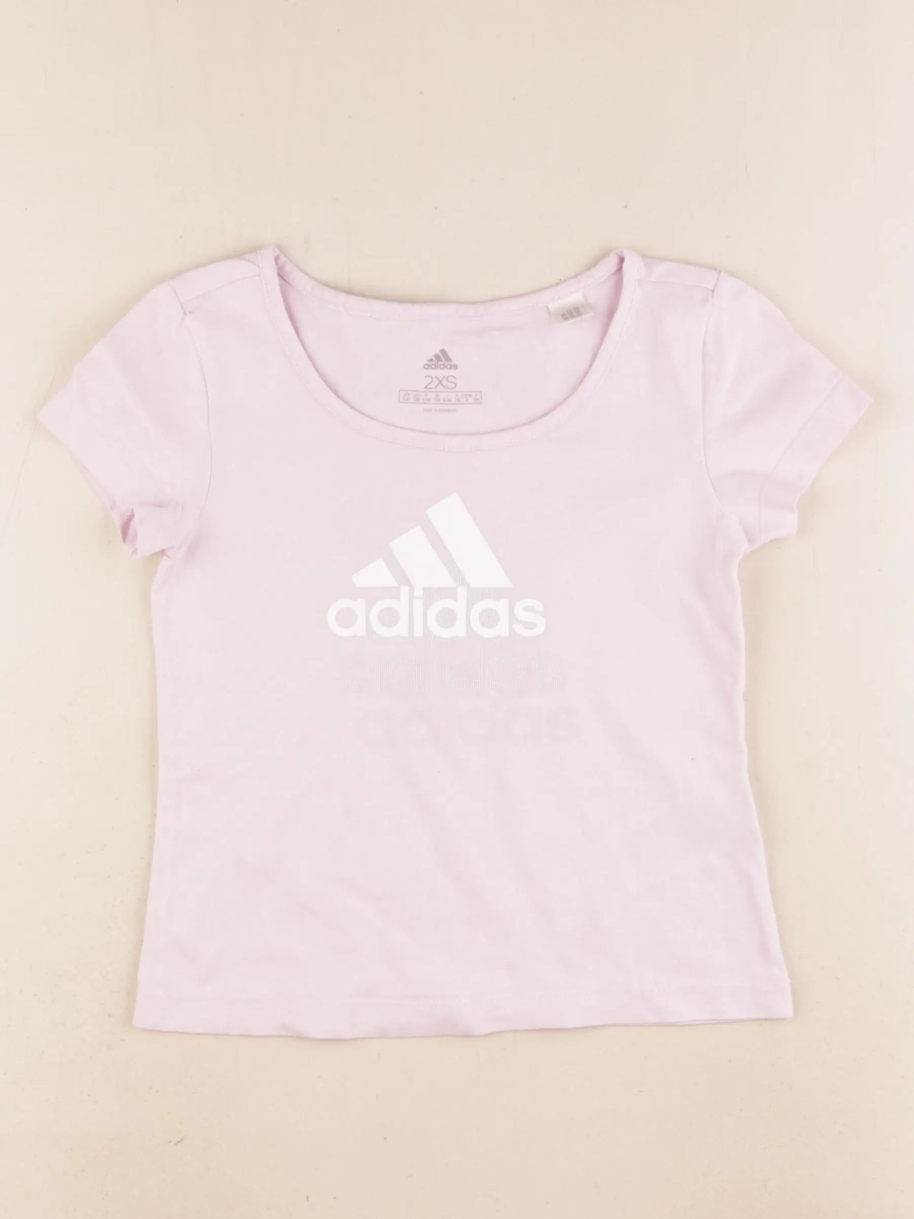Adidas - tee-shirt rose - 5/6 ans