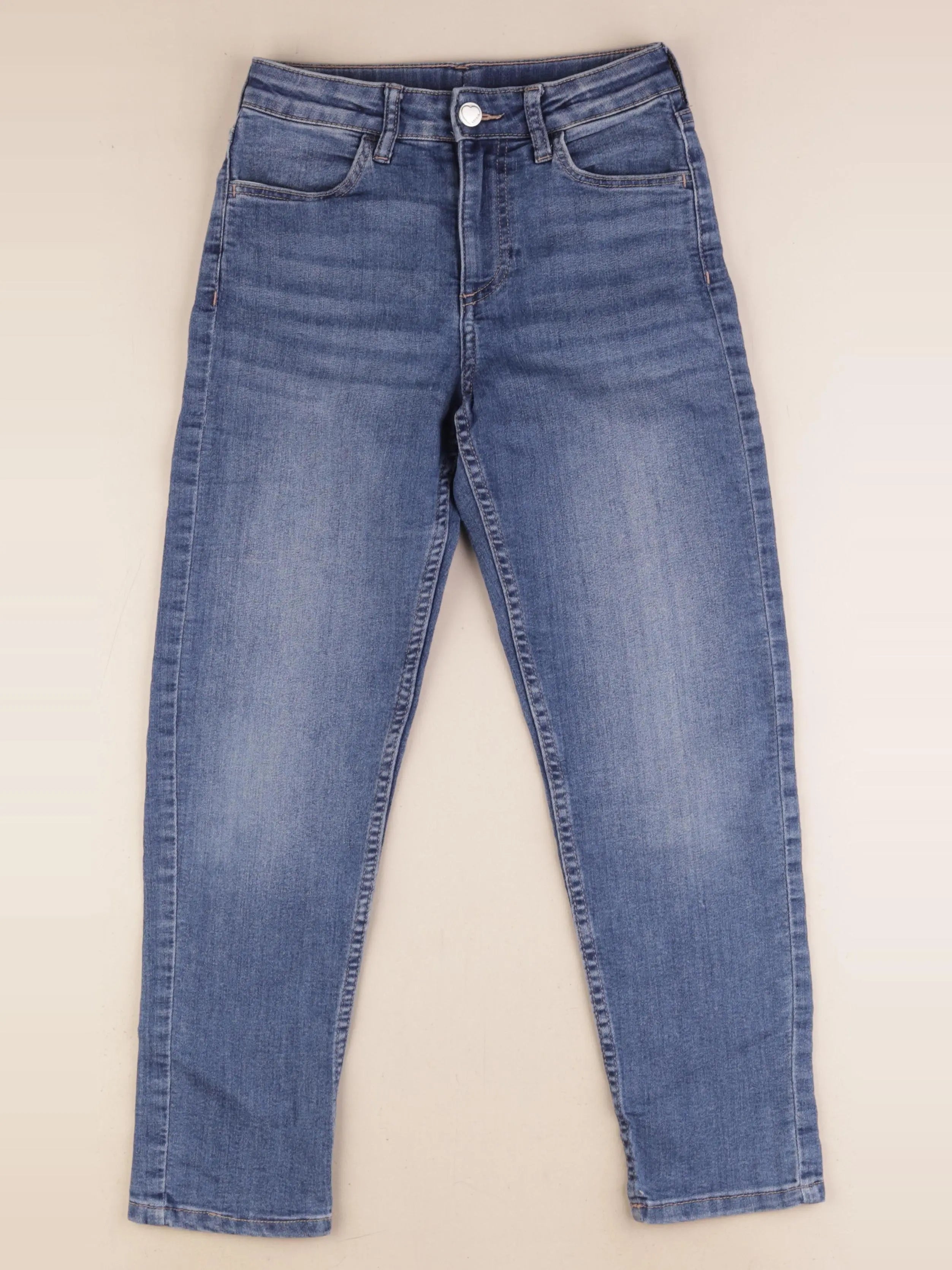 H&M - jean bleu - 8/9 ans