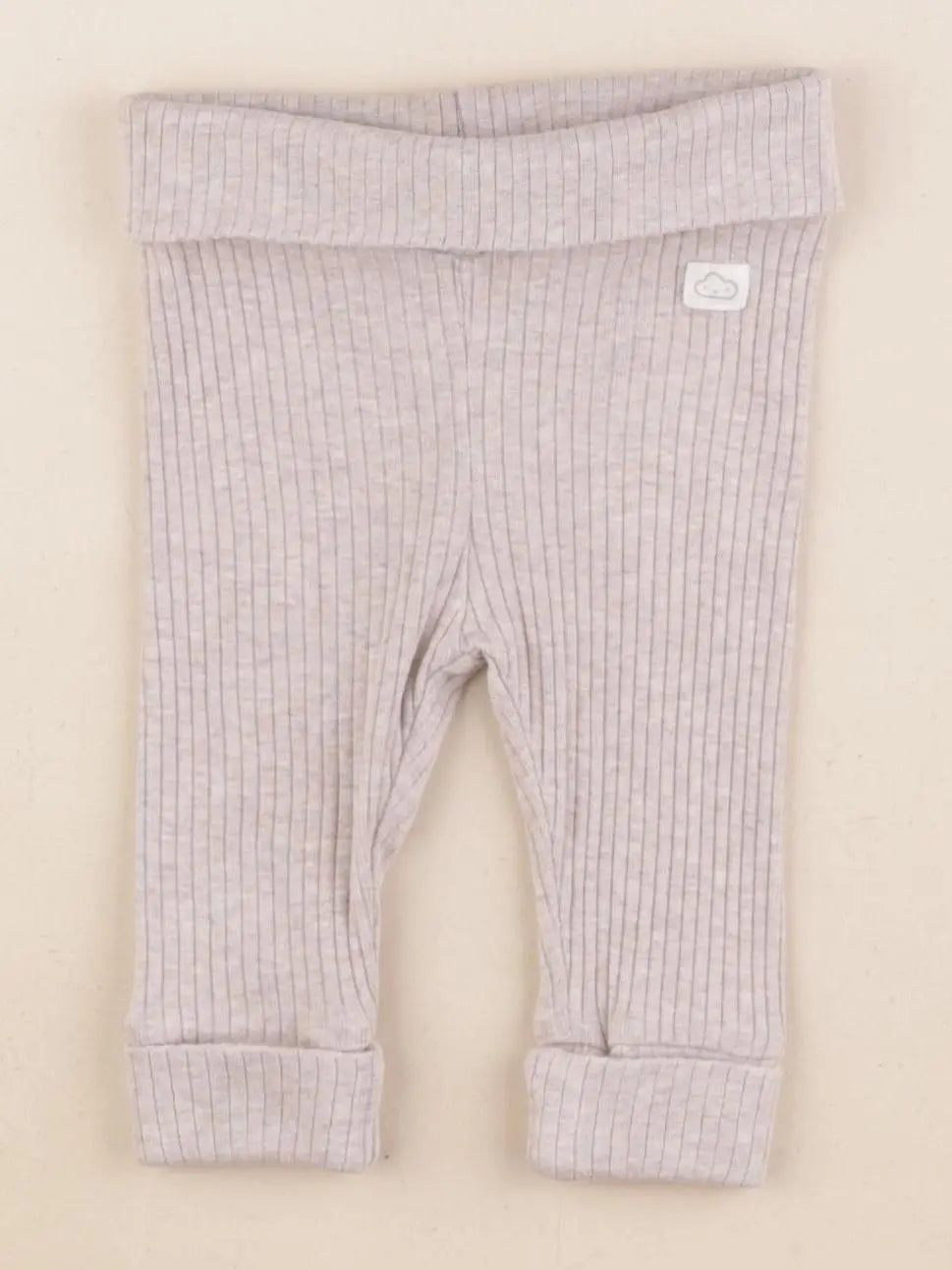 H&M - legging marron - 1/2 mois
