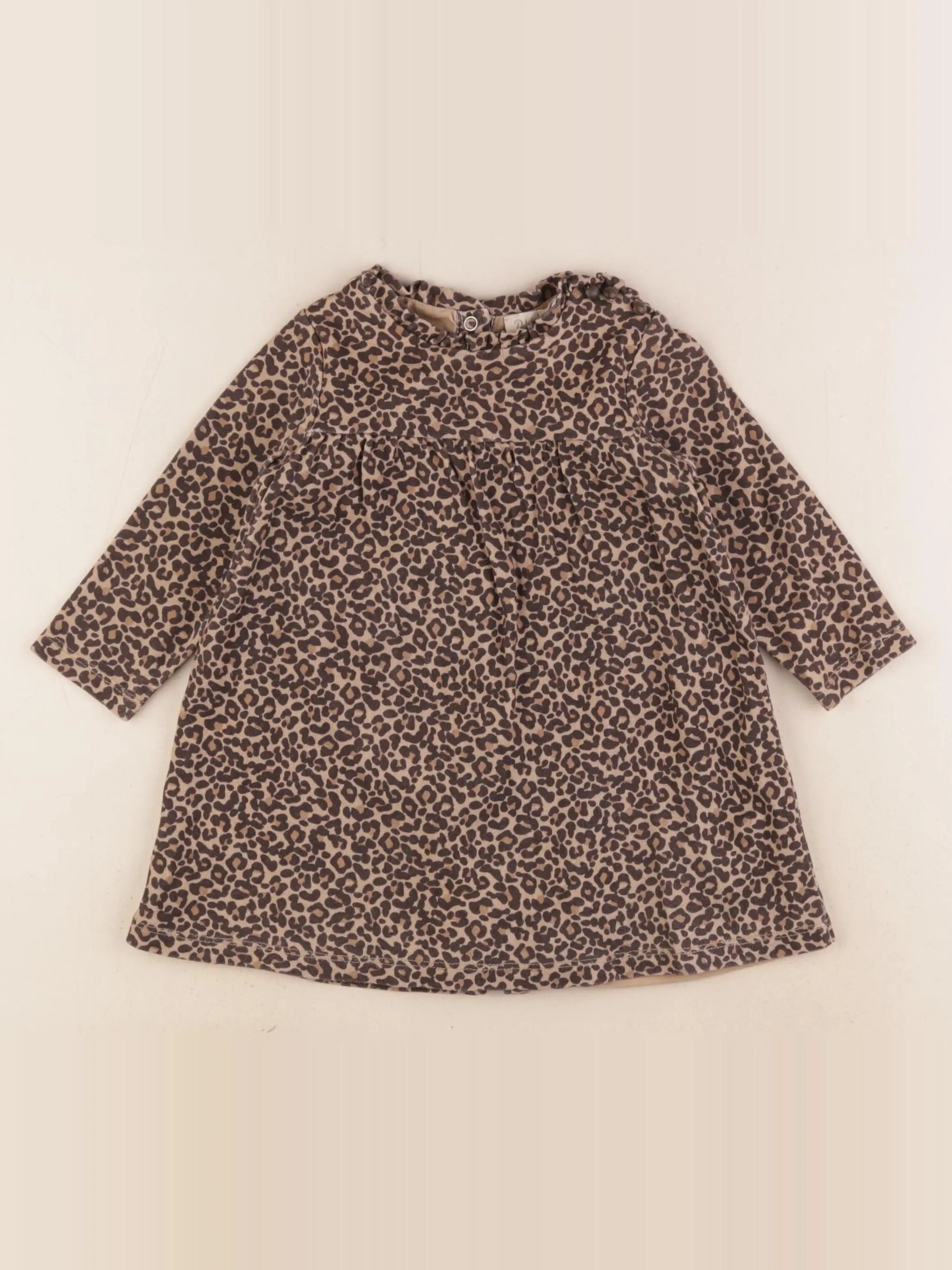 Petit Sézane  - robe marron - 18 mois
