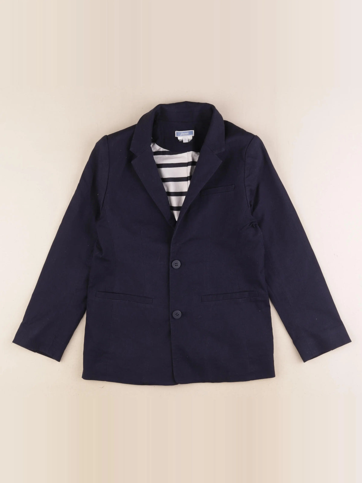 Jacadi - veste bleu - 8 ans
