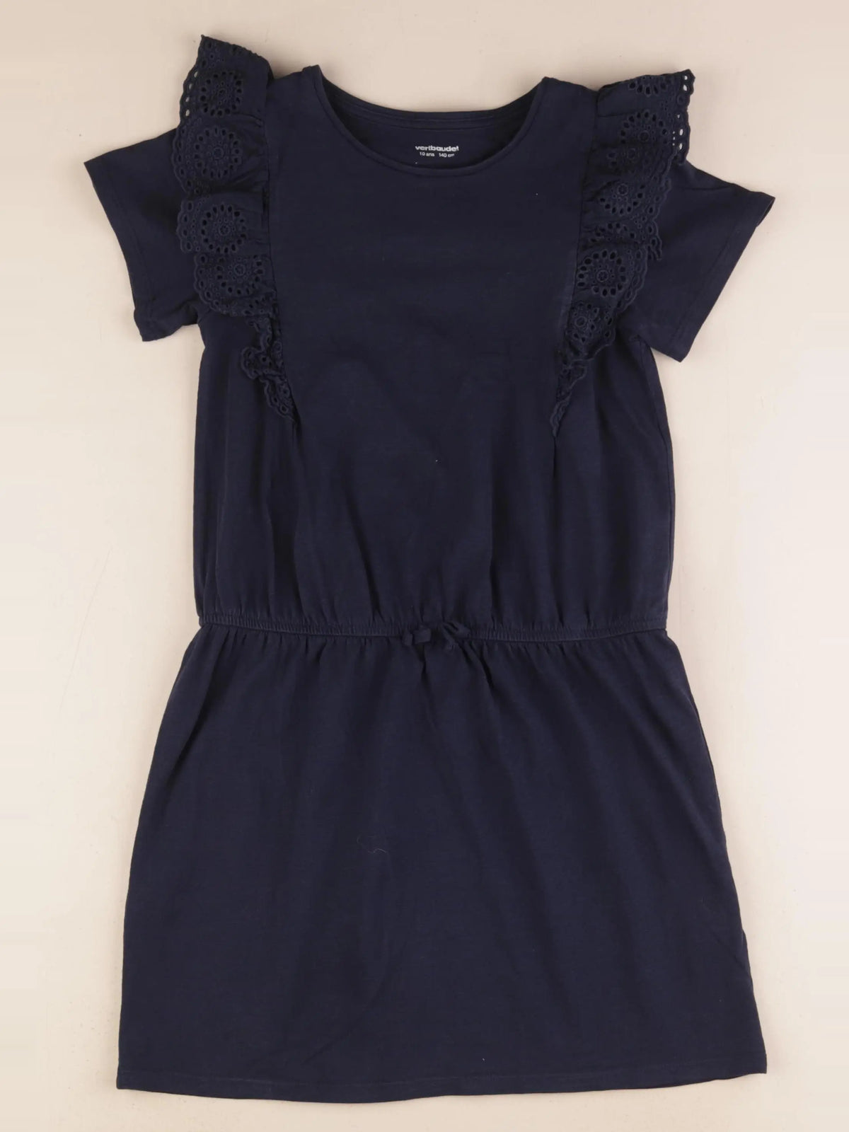 Vertbaudet - robe bleu - 10 ans