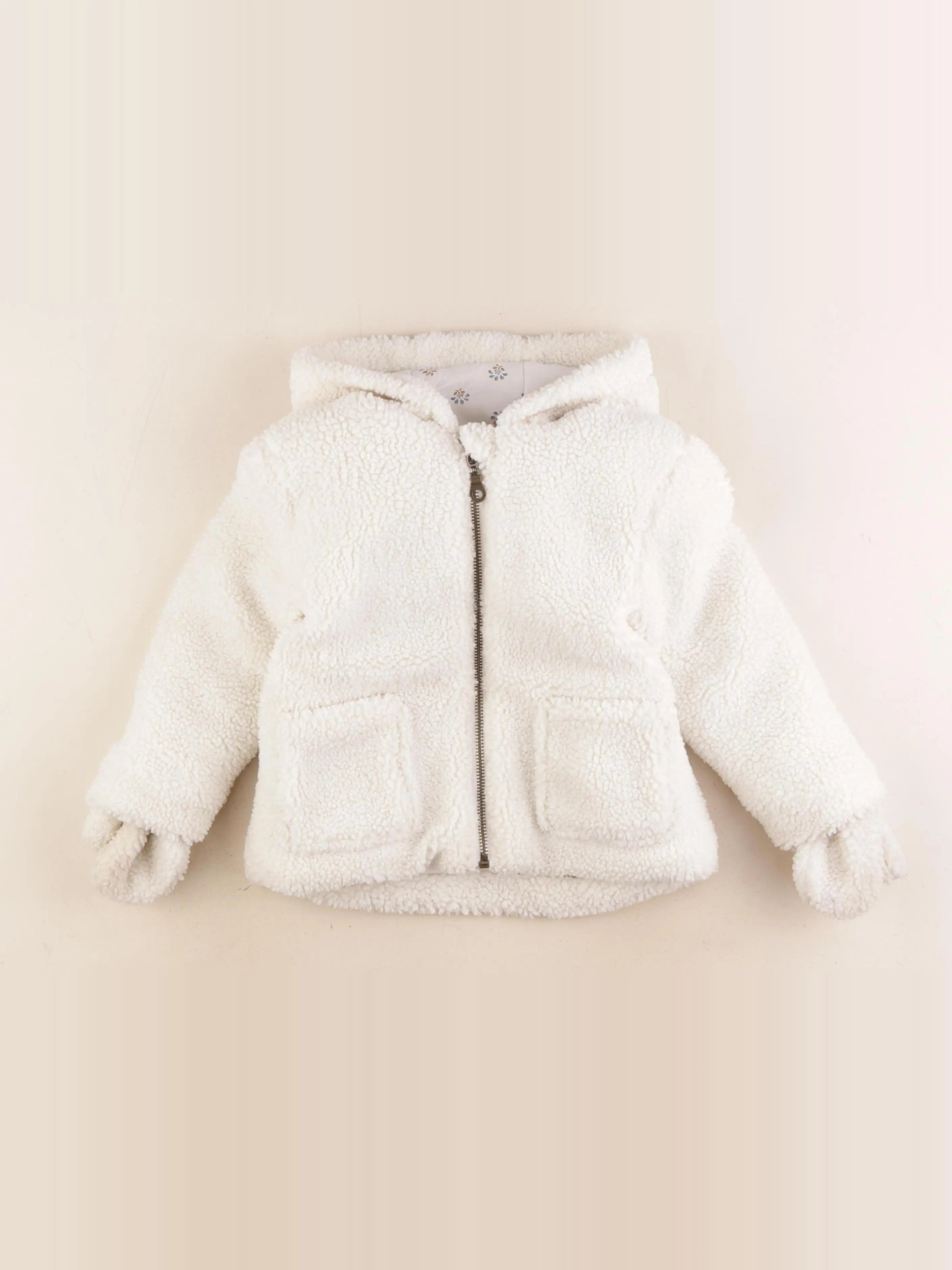 Vertbaudet - veste beige - 3 ans