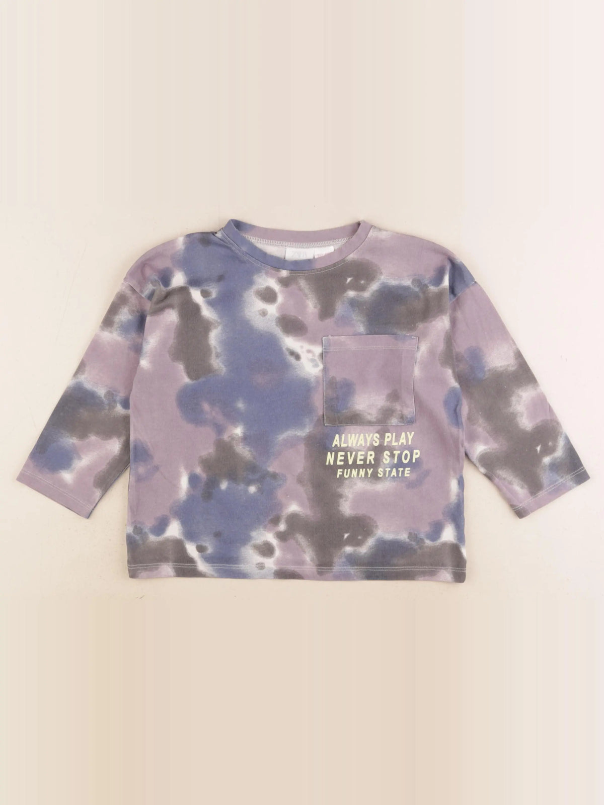 Zara - tee-shirt multicolore - 2/3 ans