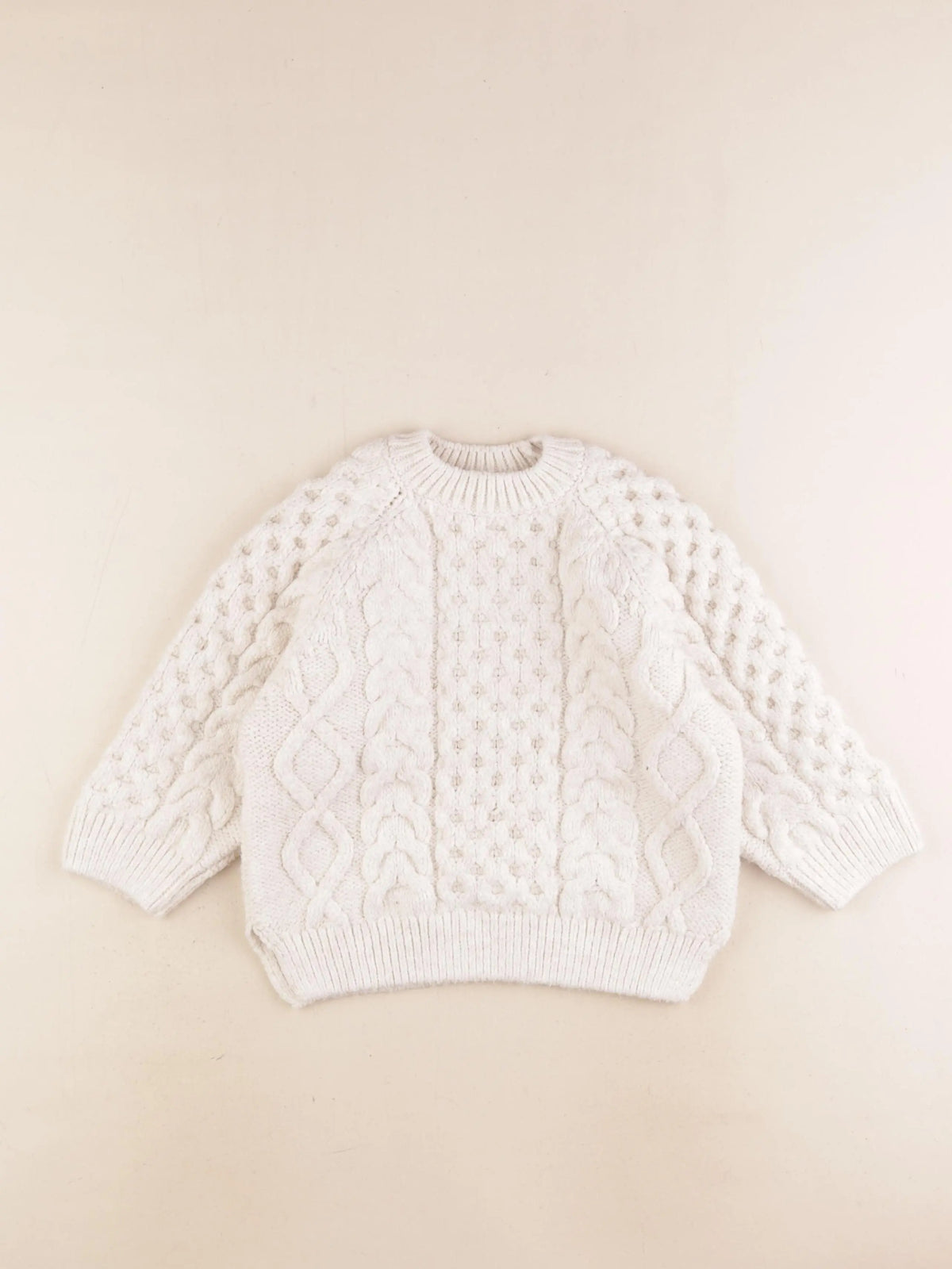 Zara - pull beige - 2/3 ans