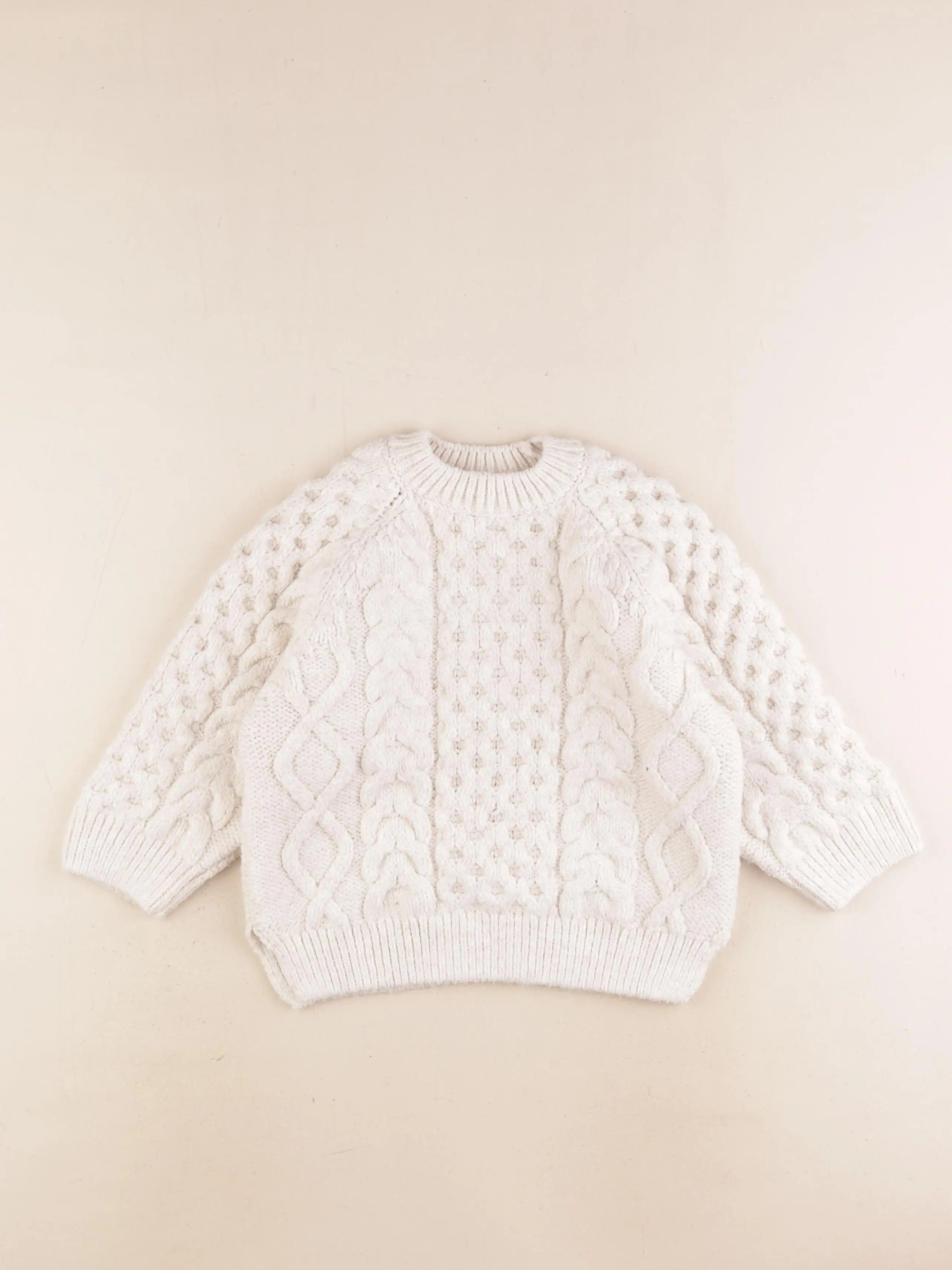 Zara - pull beige - 2/3 ans