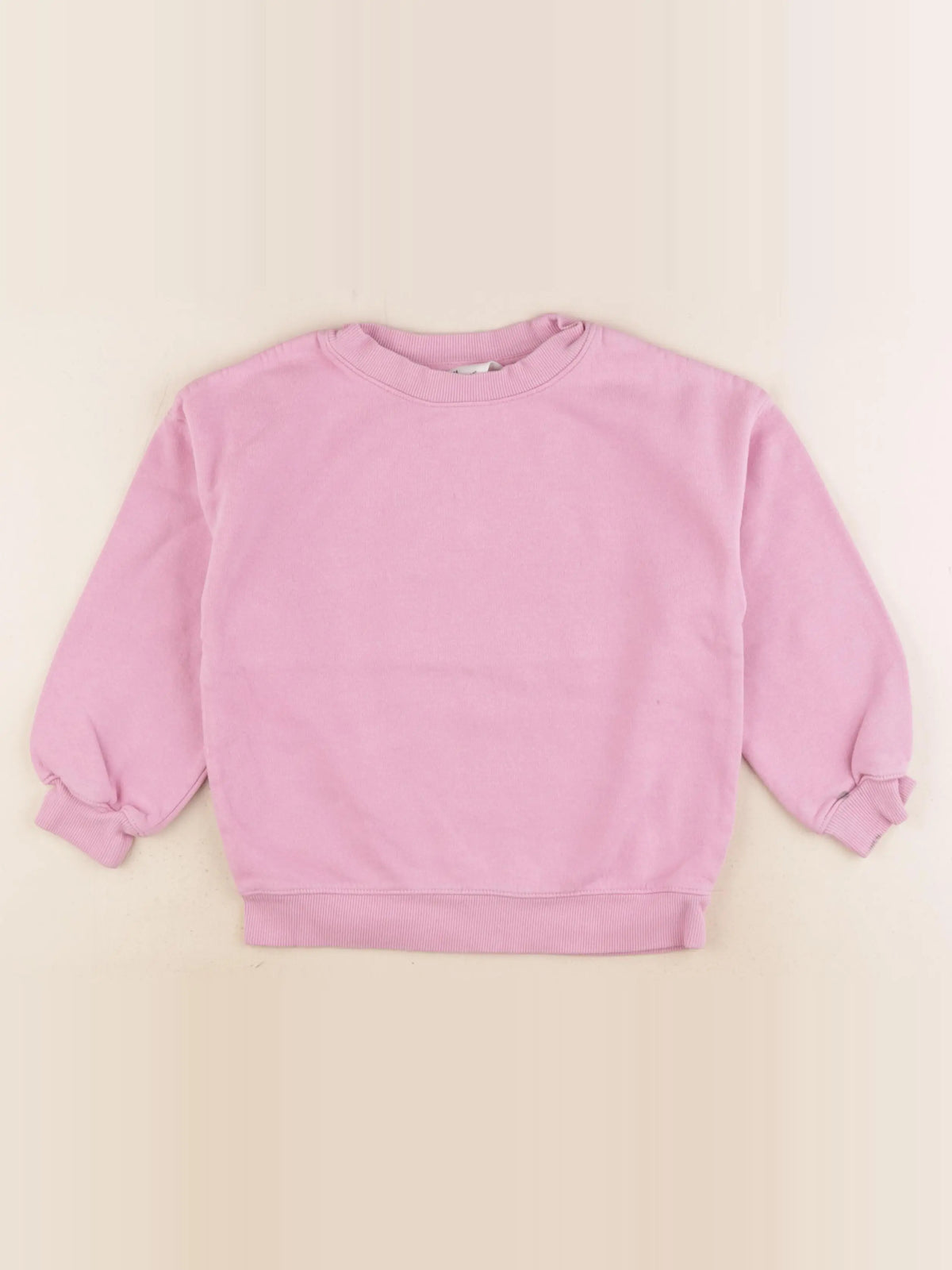 H&M - sweat rose - 4/6 ans