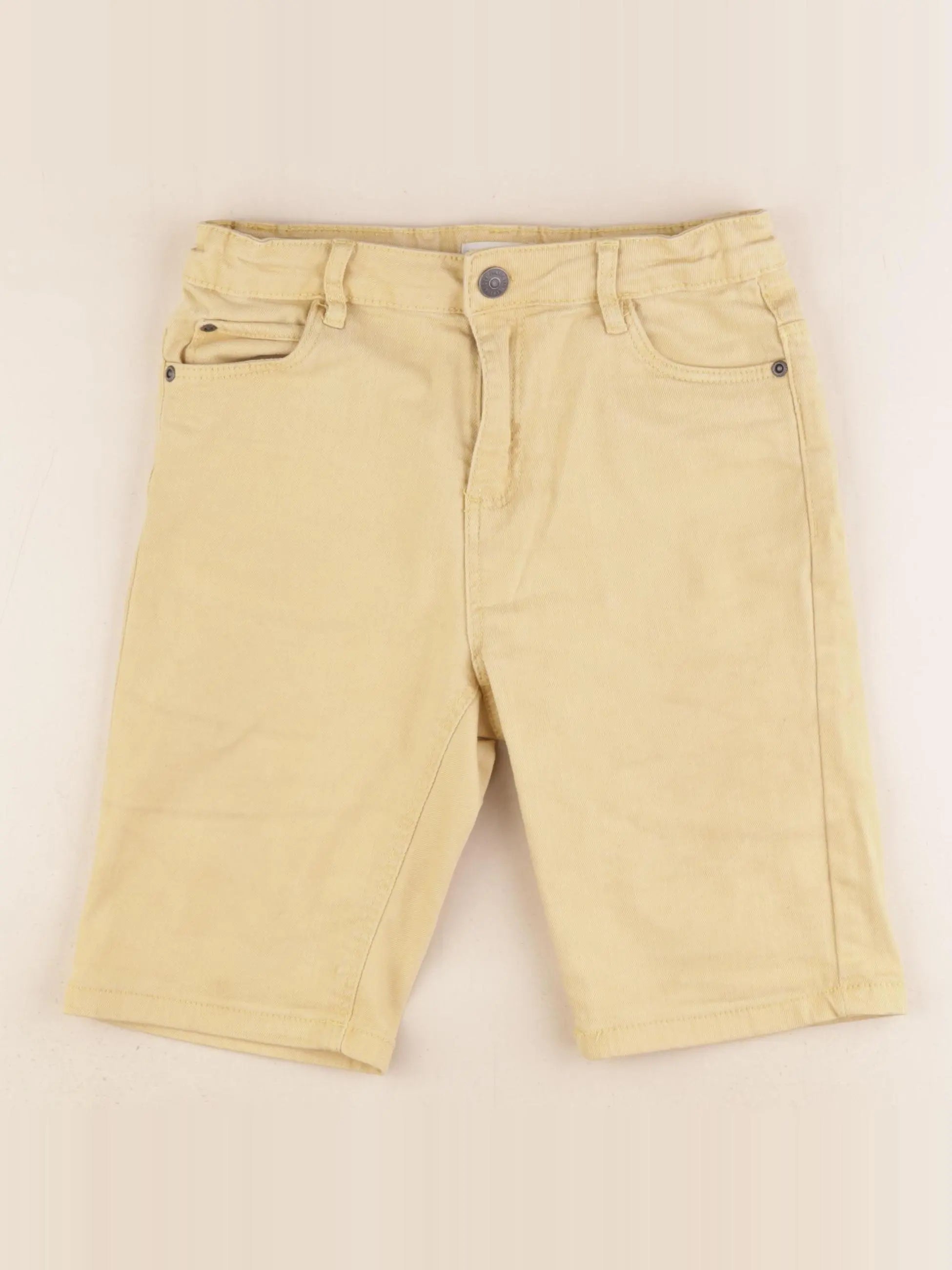 Vertbaudet - short jaune - 10 ans