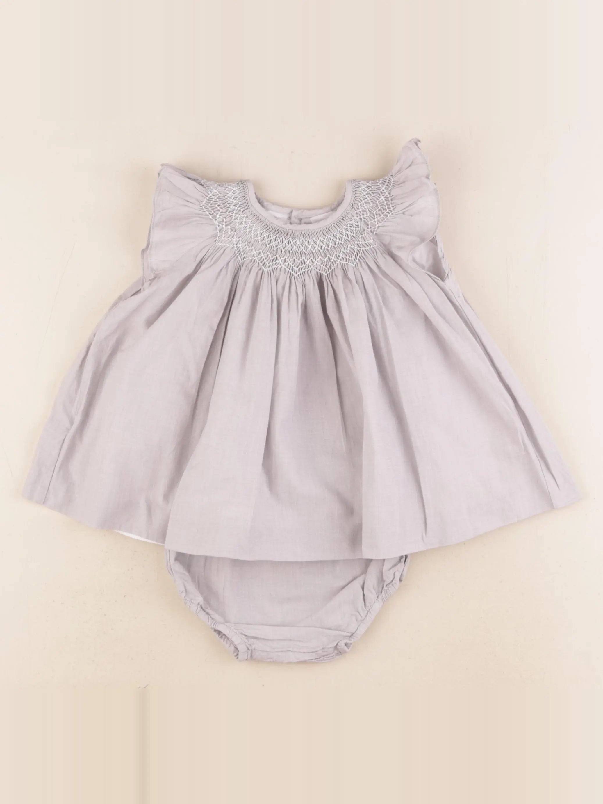 Jacadi - robe beige - 6 mois