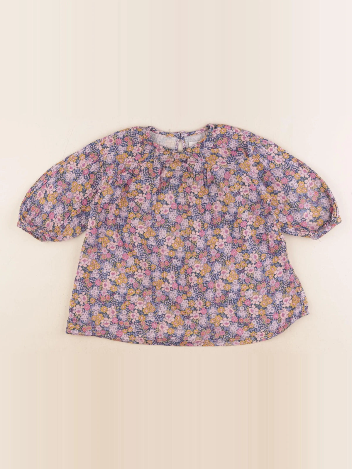 Zara - robe multicolore - 12/18 mois
