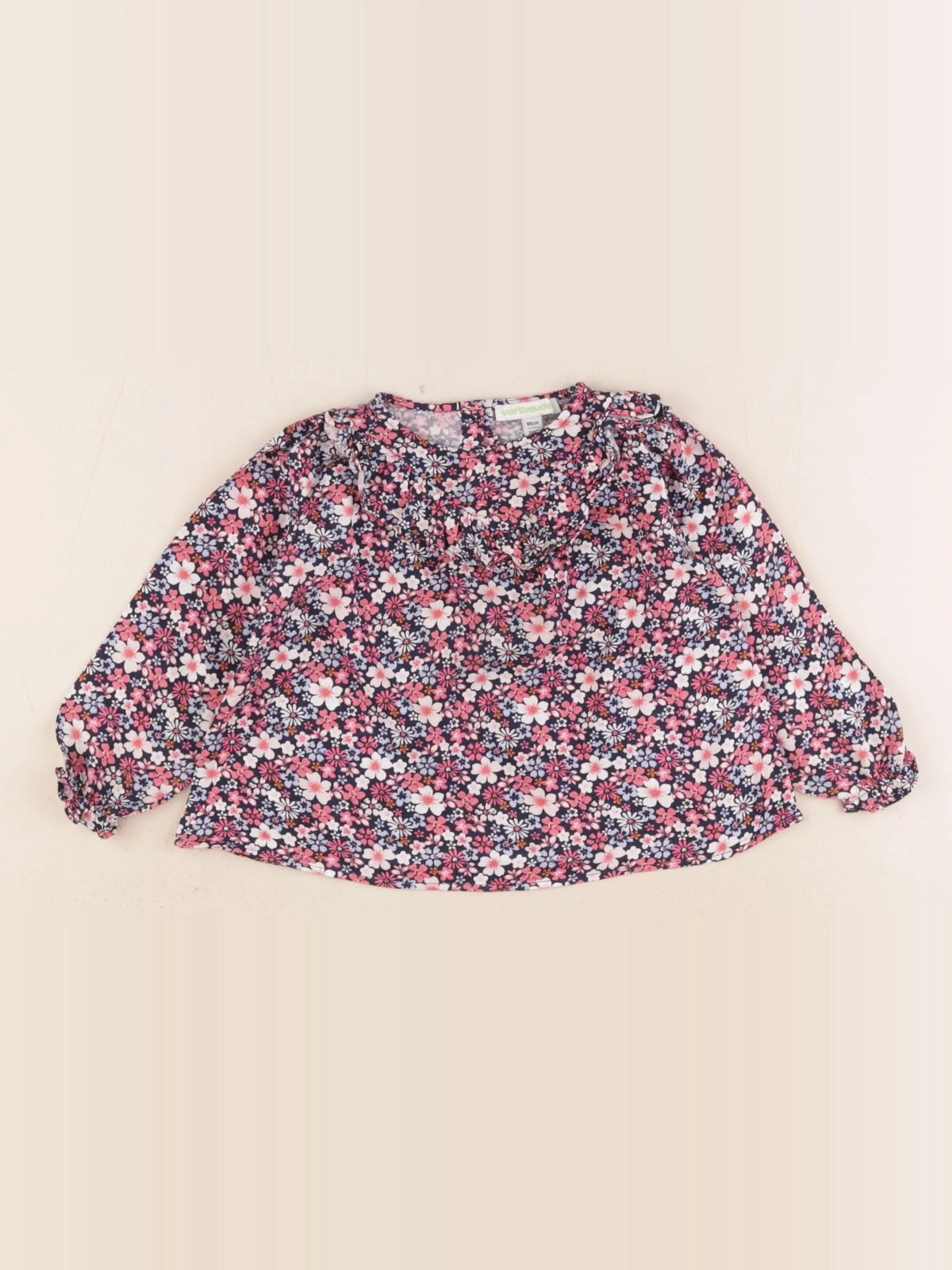 Vertbaudet - blouse multicolore - 2 ans