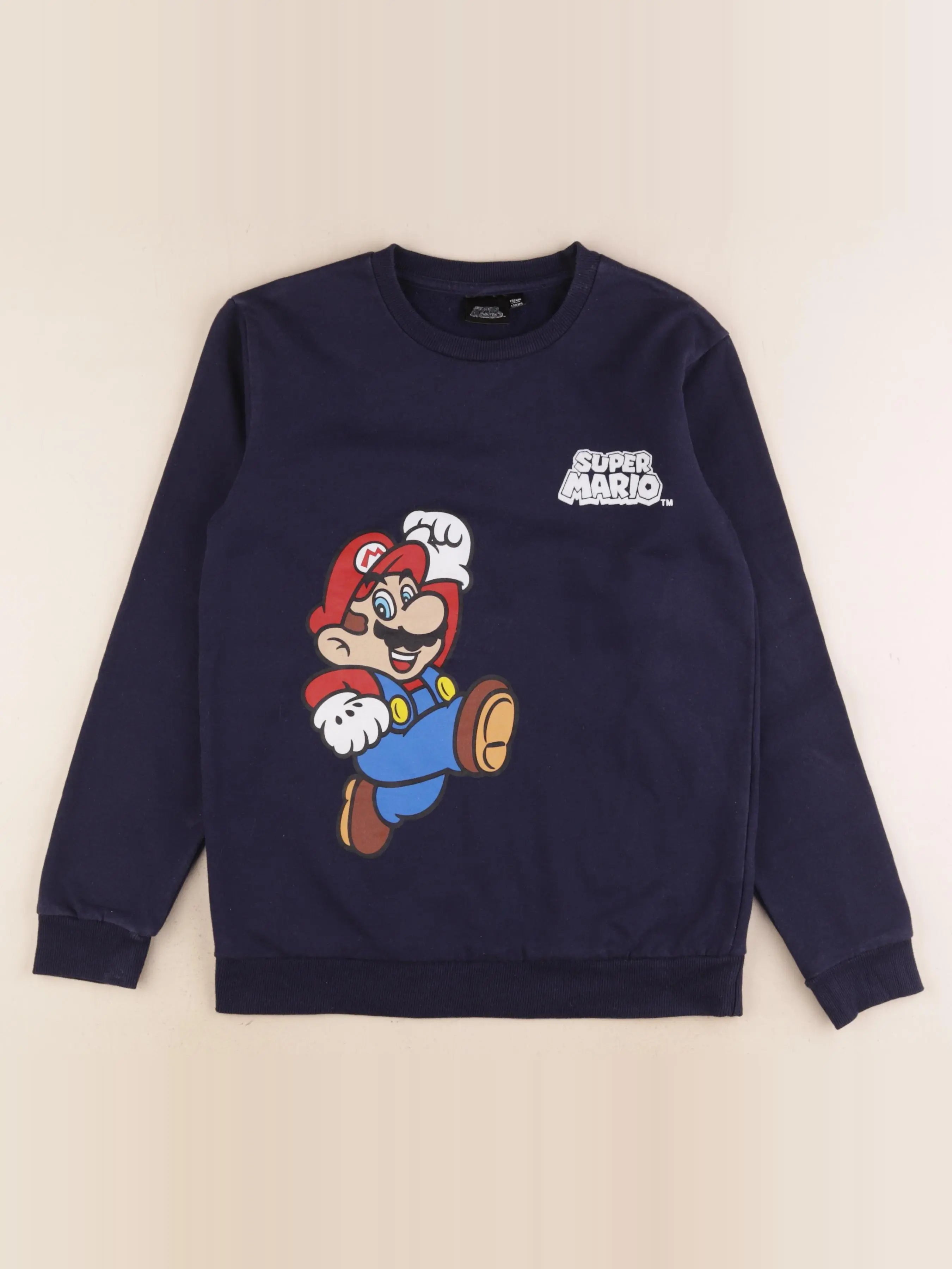 Vertbaudet - sweat bleu - 12 ans