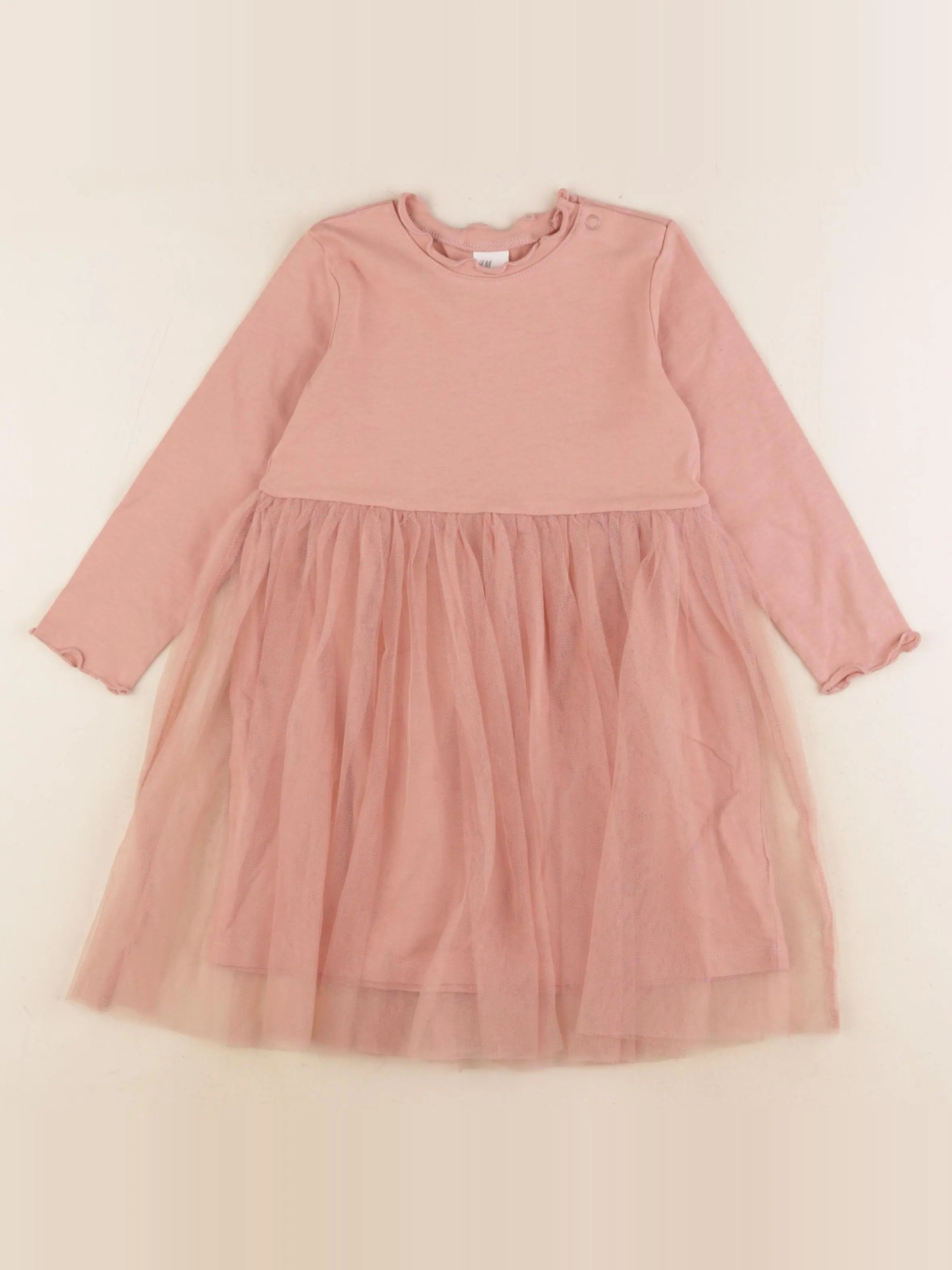 H&M - robe rose - 18/24 mois