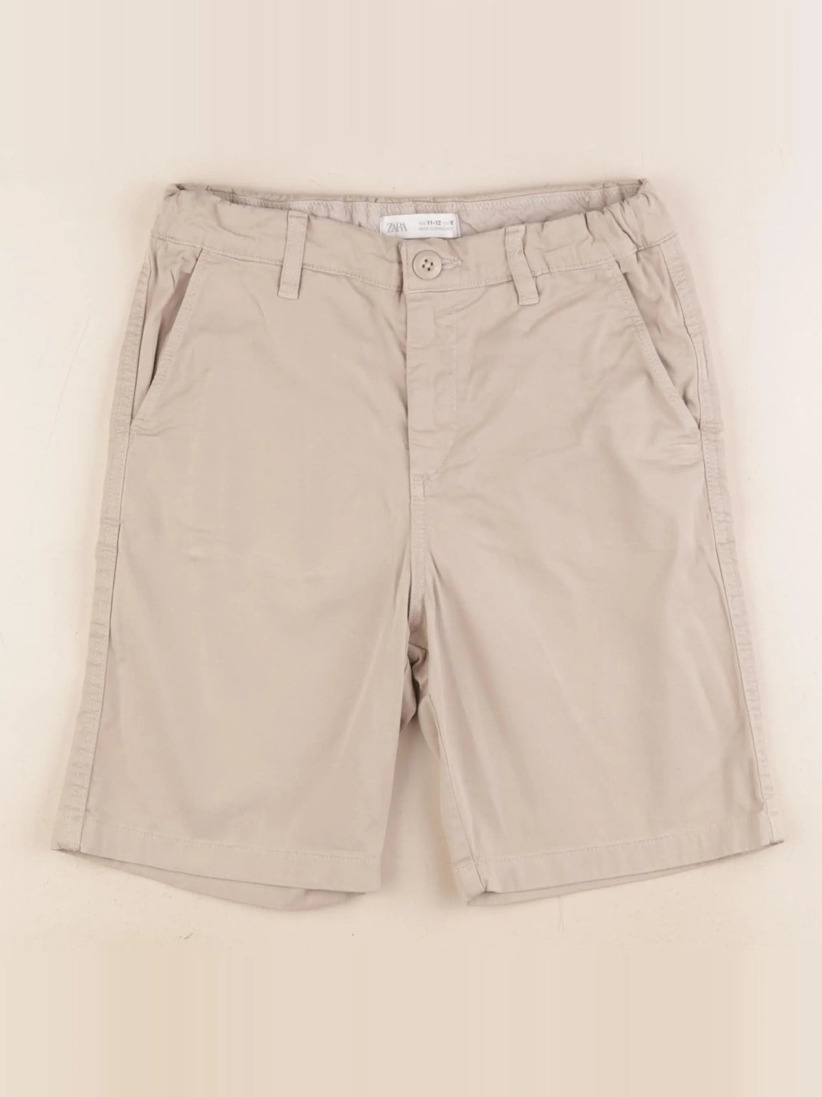 Zara - short beige - 11/12 ans