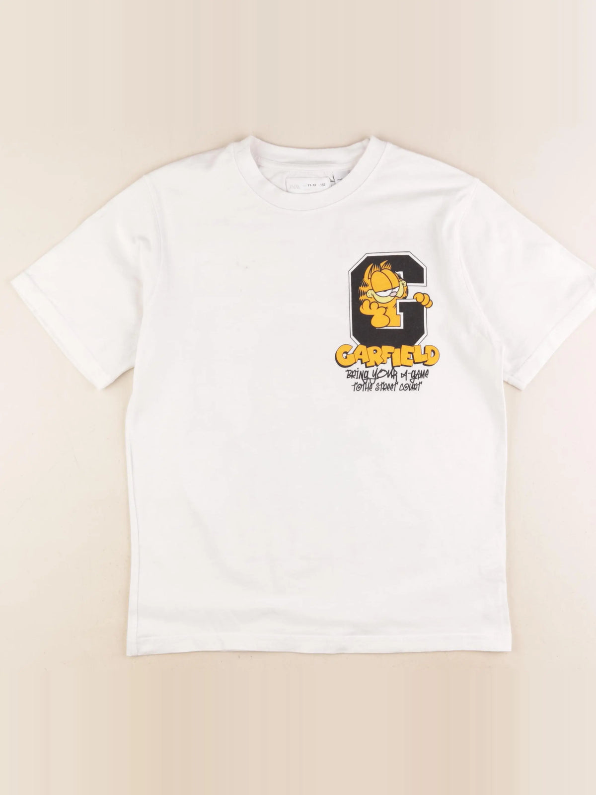 Zara - tee-shirt blanc - 11/12 ans