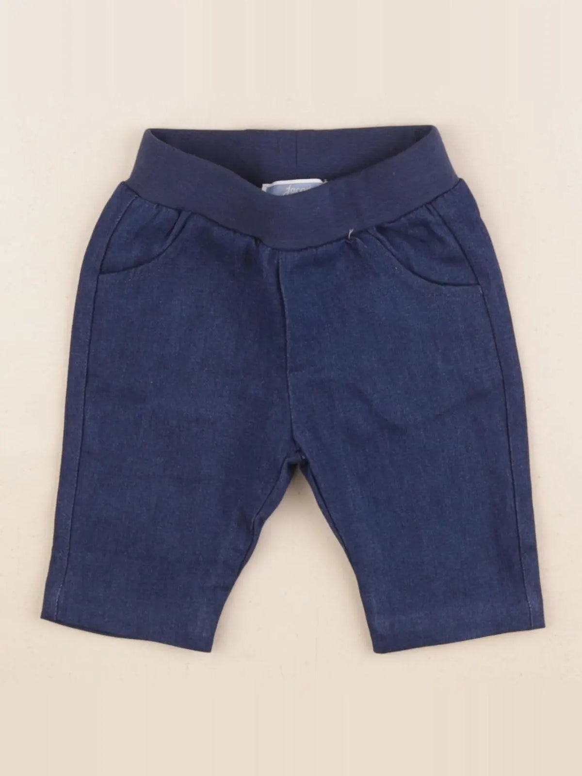 Jacadi - jean doublé bleu - 1 mois