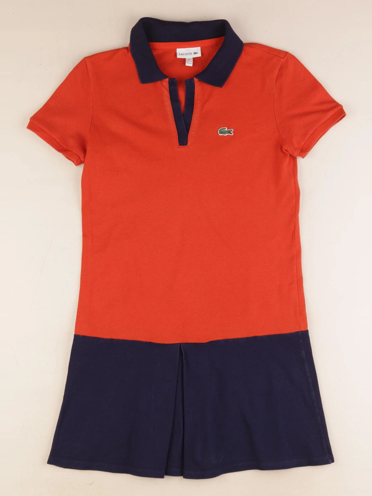Lacoste - robe bleu, rouge - 10 ans