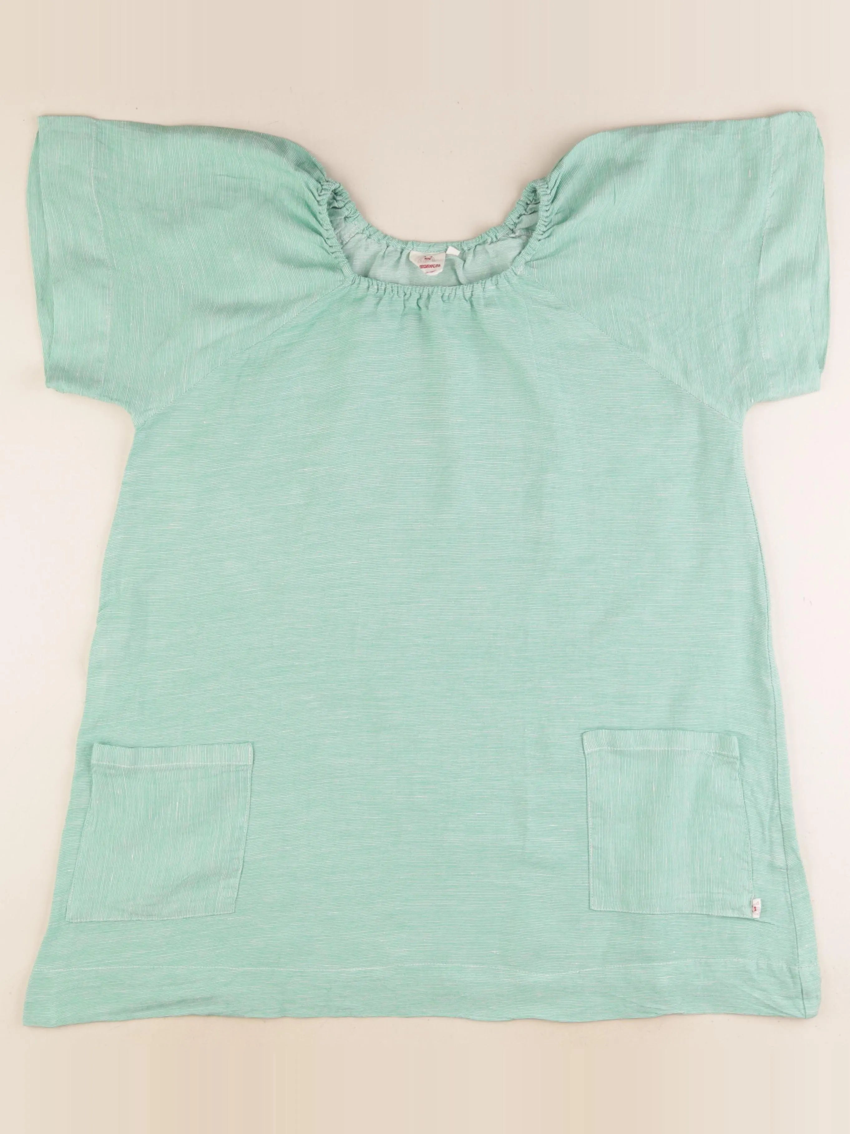Les Marsiens - robe vert - 12 ans