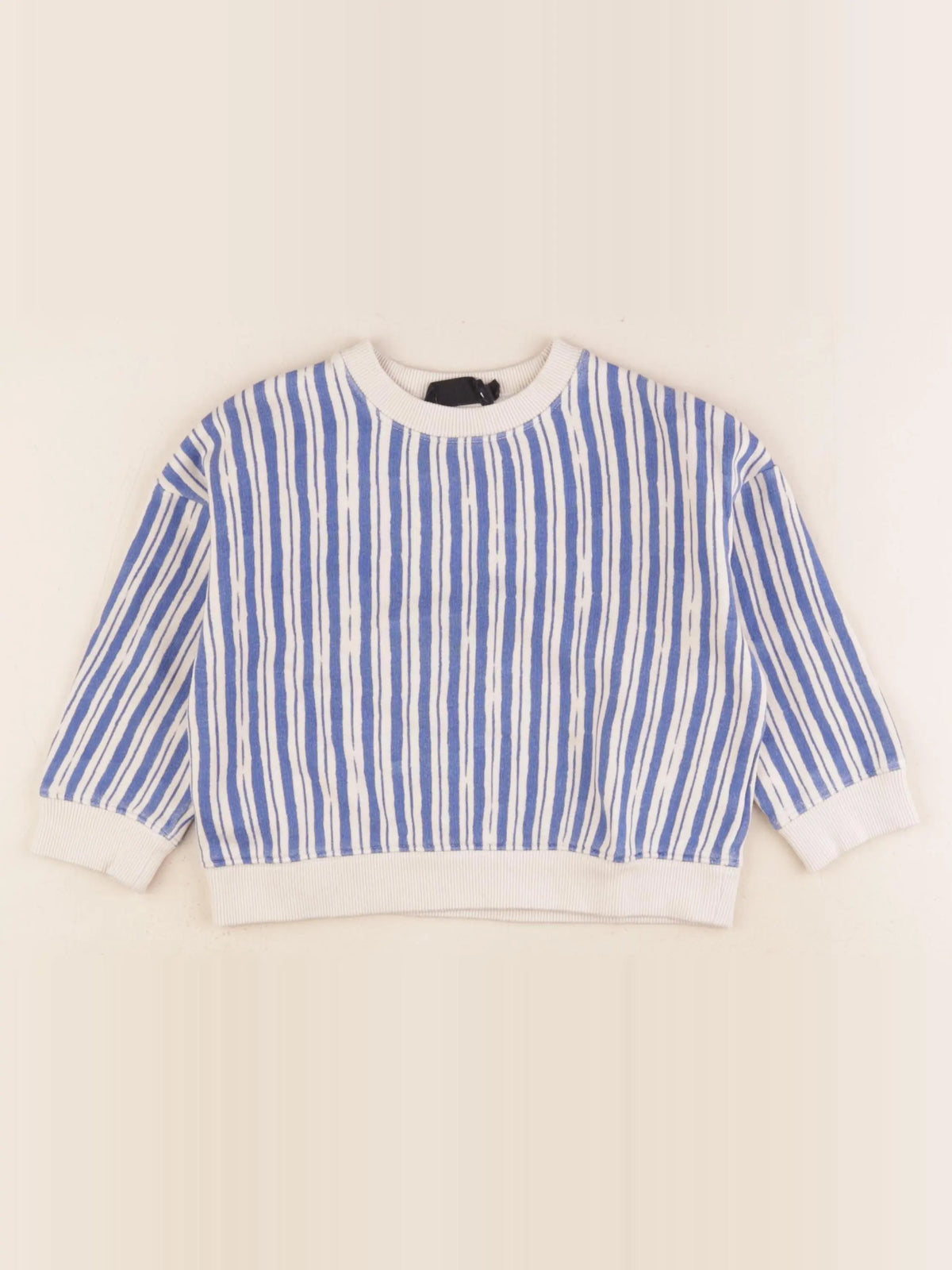 Monoprix - sweat bleu - 3 ans