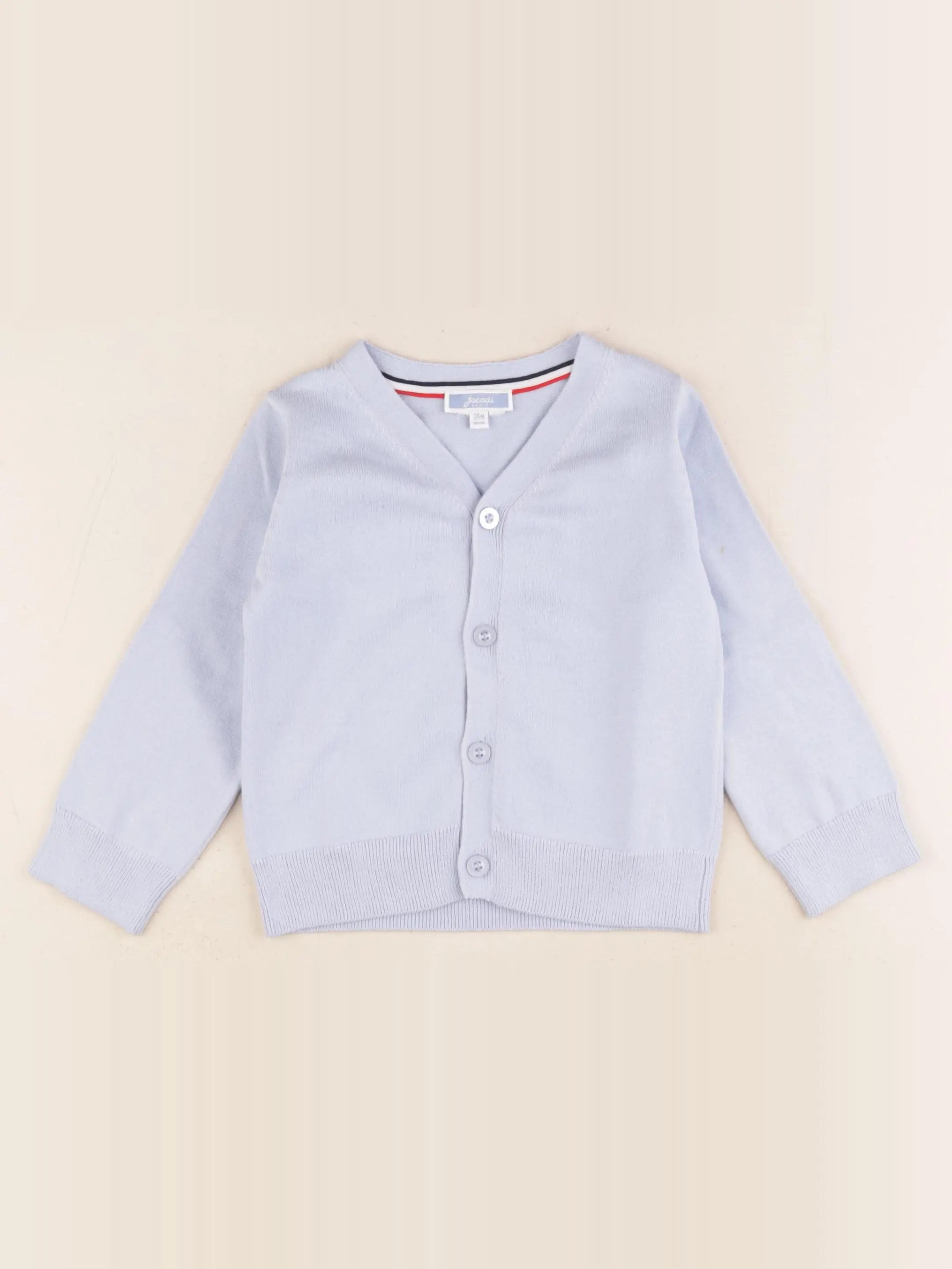 Jacadi - gilet bleu - 36 mois