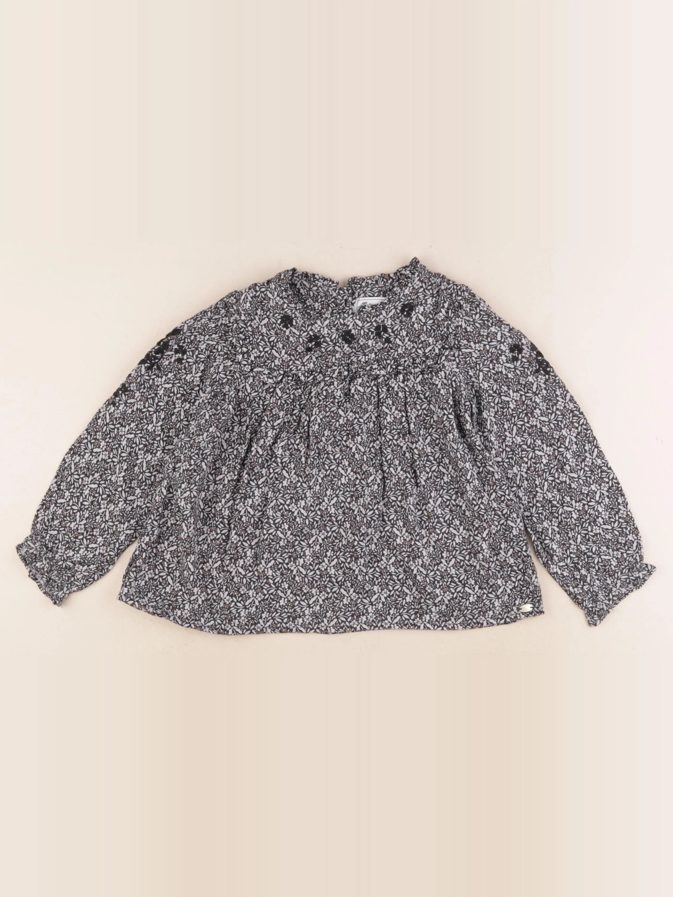 Tartine & Chocolat - blouse noir - 4 ans