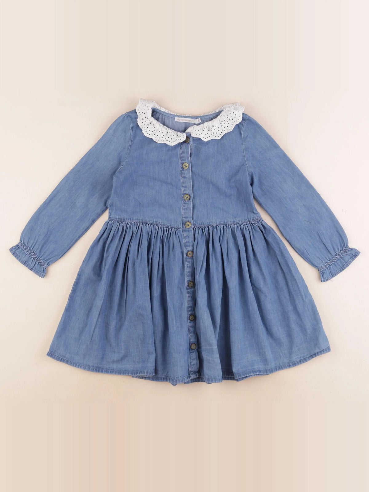 Monoprix - robe bleu - 5 ans