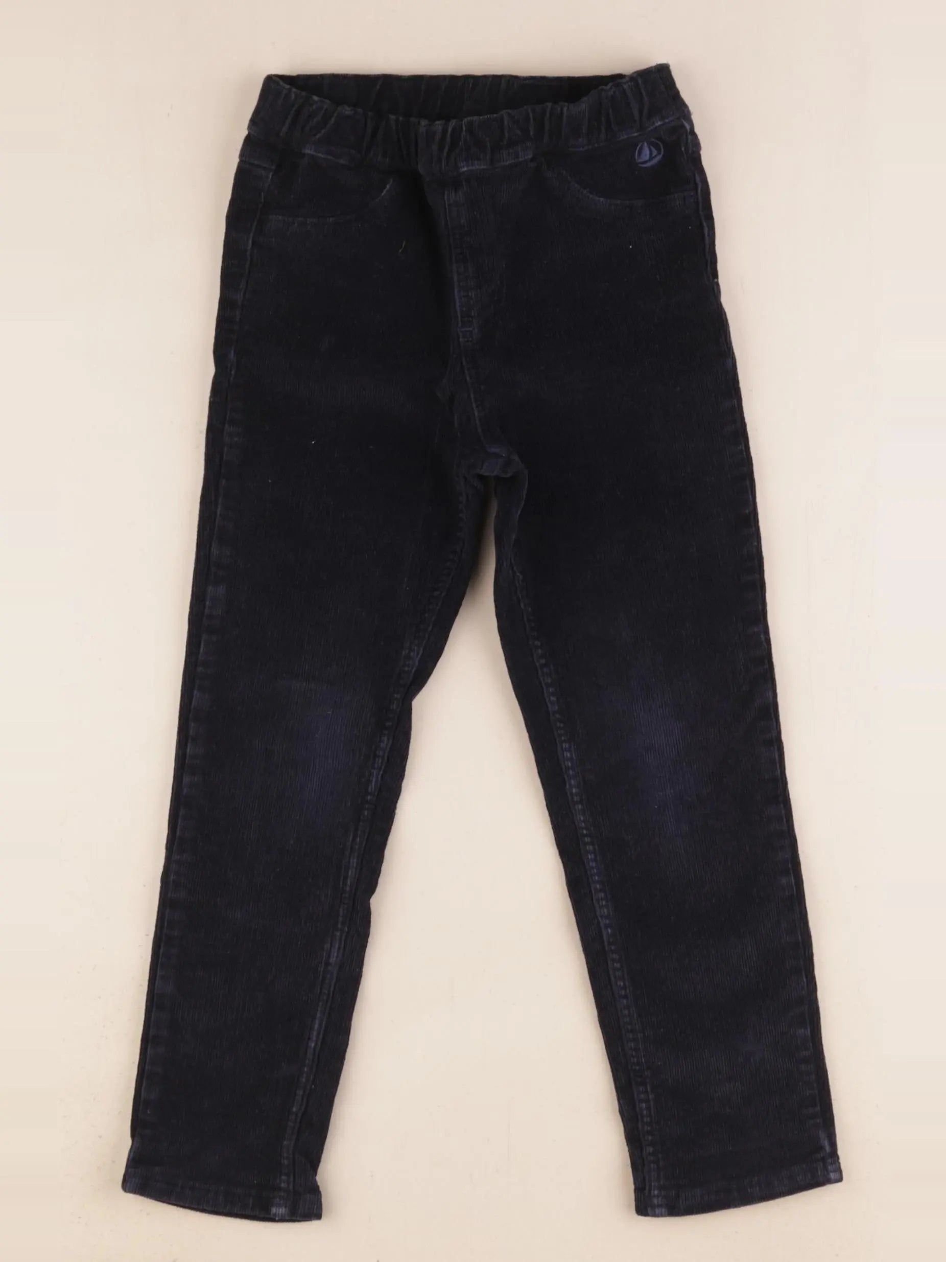 Petit Bateau - pantalon bleu - 4 ans