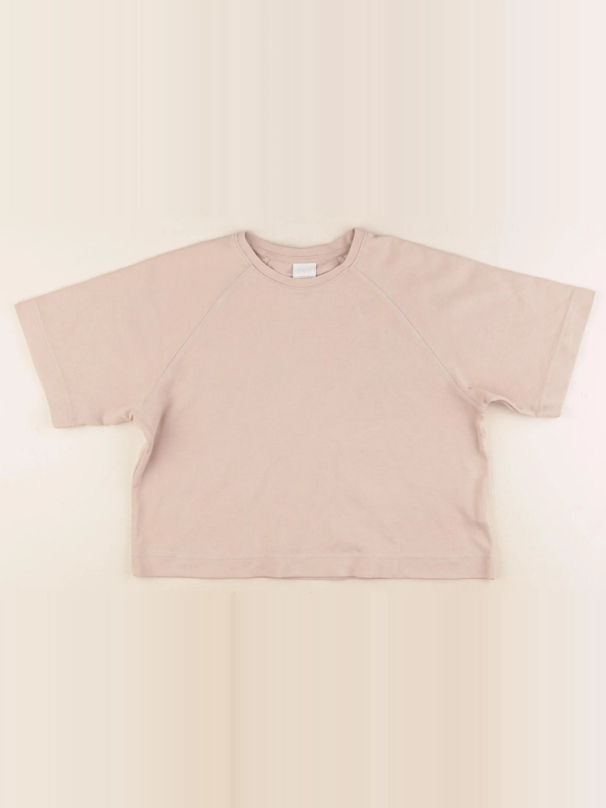 Zara - tee-shirt beige - 11/12 ans