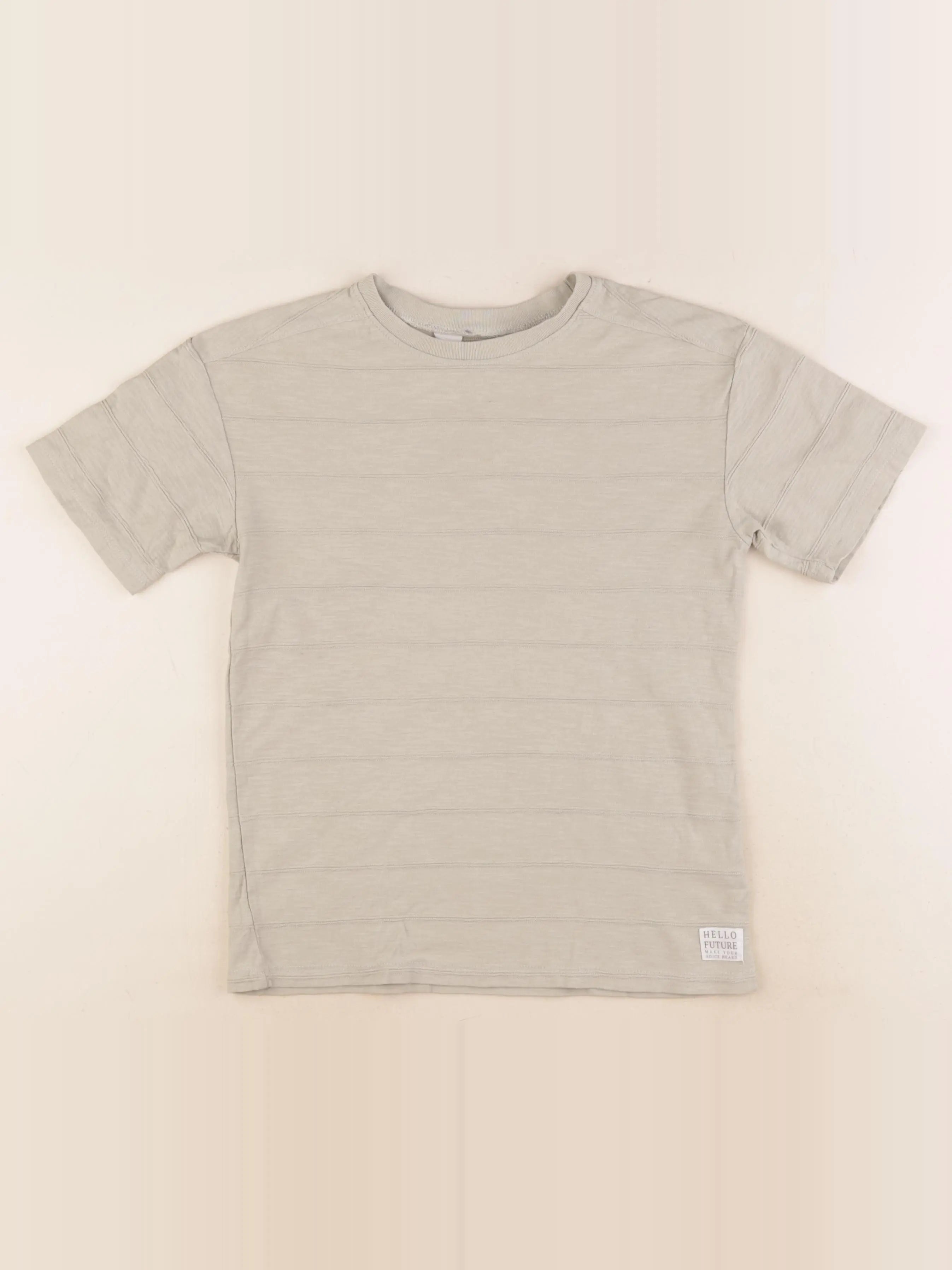 H&M - tee-shirt vert - 7/8 ans