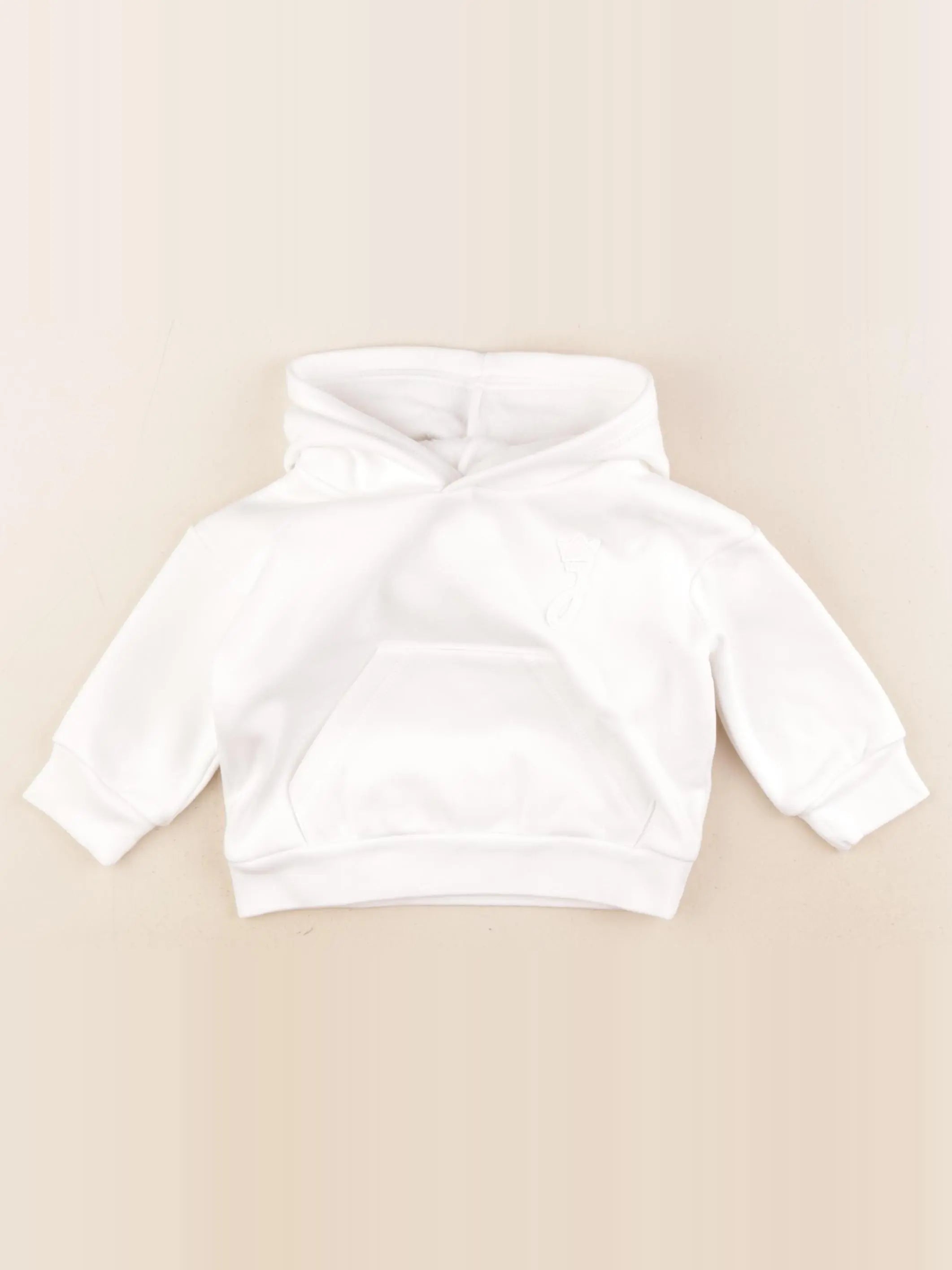 Jacadi - sweat blanc - 12 mois