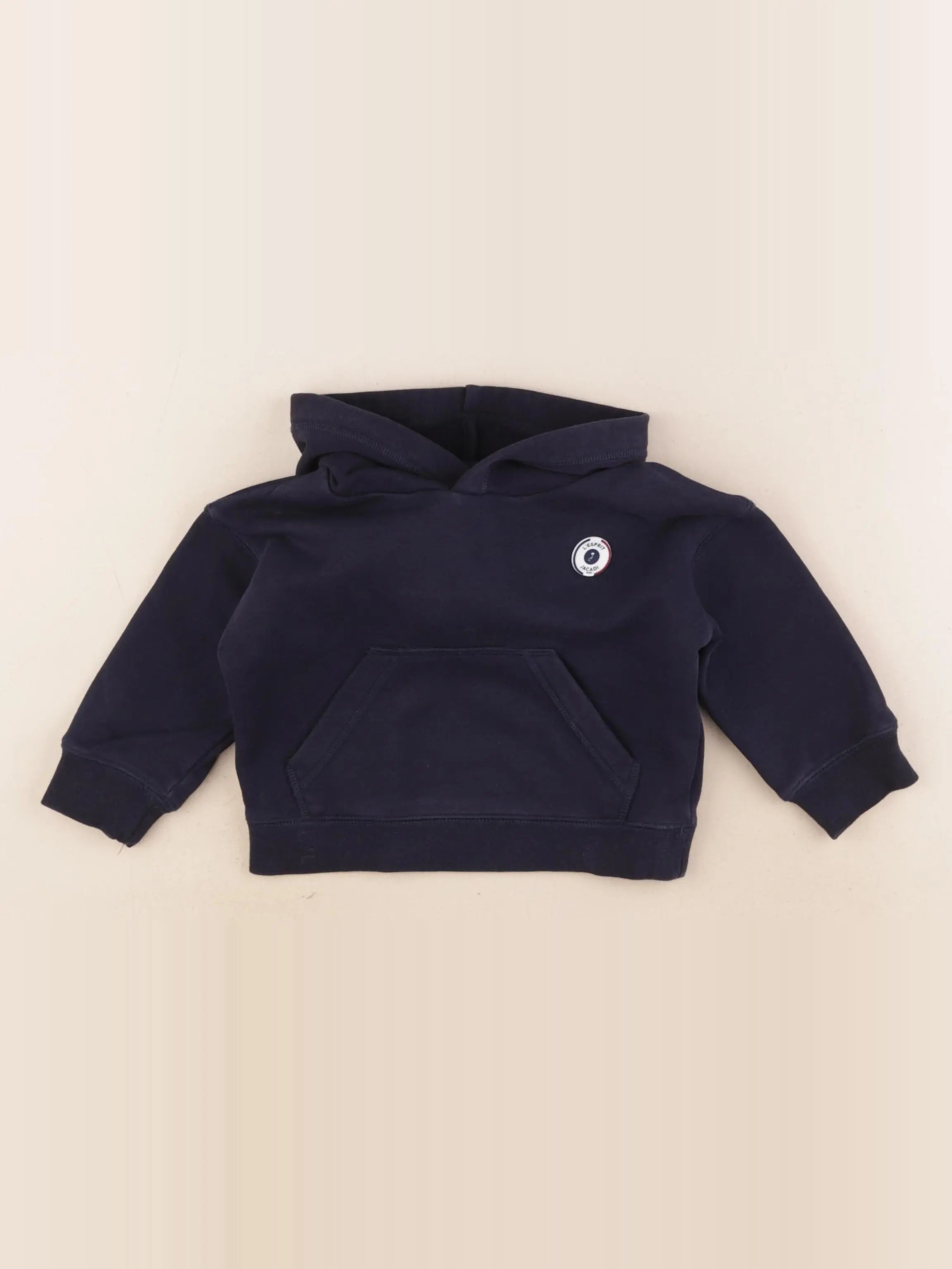 Jacadi - sweat bleu - 18 mois