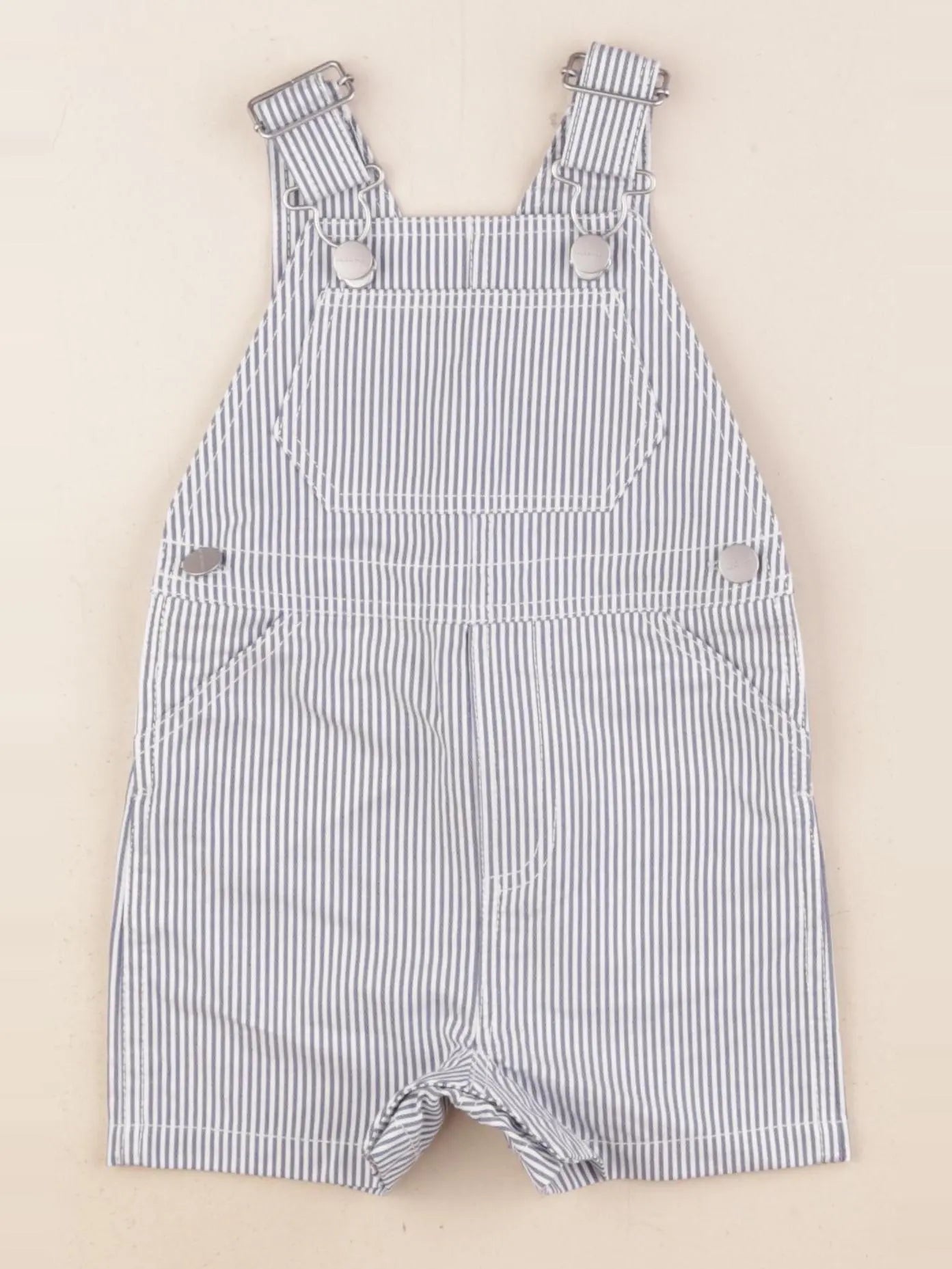 Jacadi - salopette blanc, bleu - 12 mois