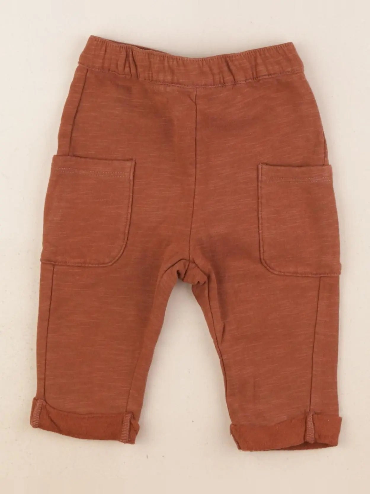 Vertbaudet - pantalon marron - 6 mois