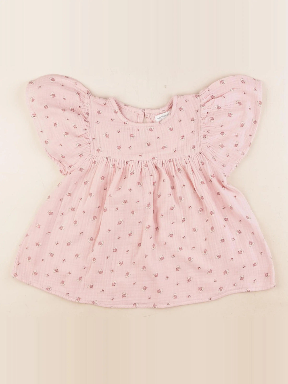 Vertbaudet - blouse rose - 6 ans