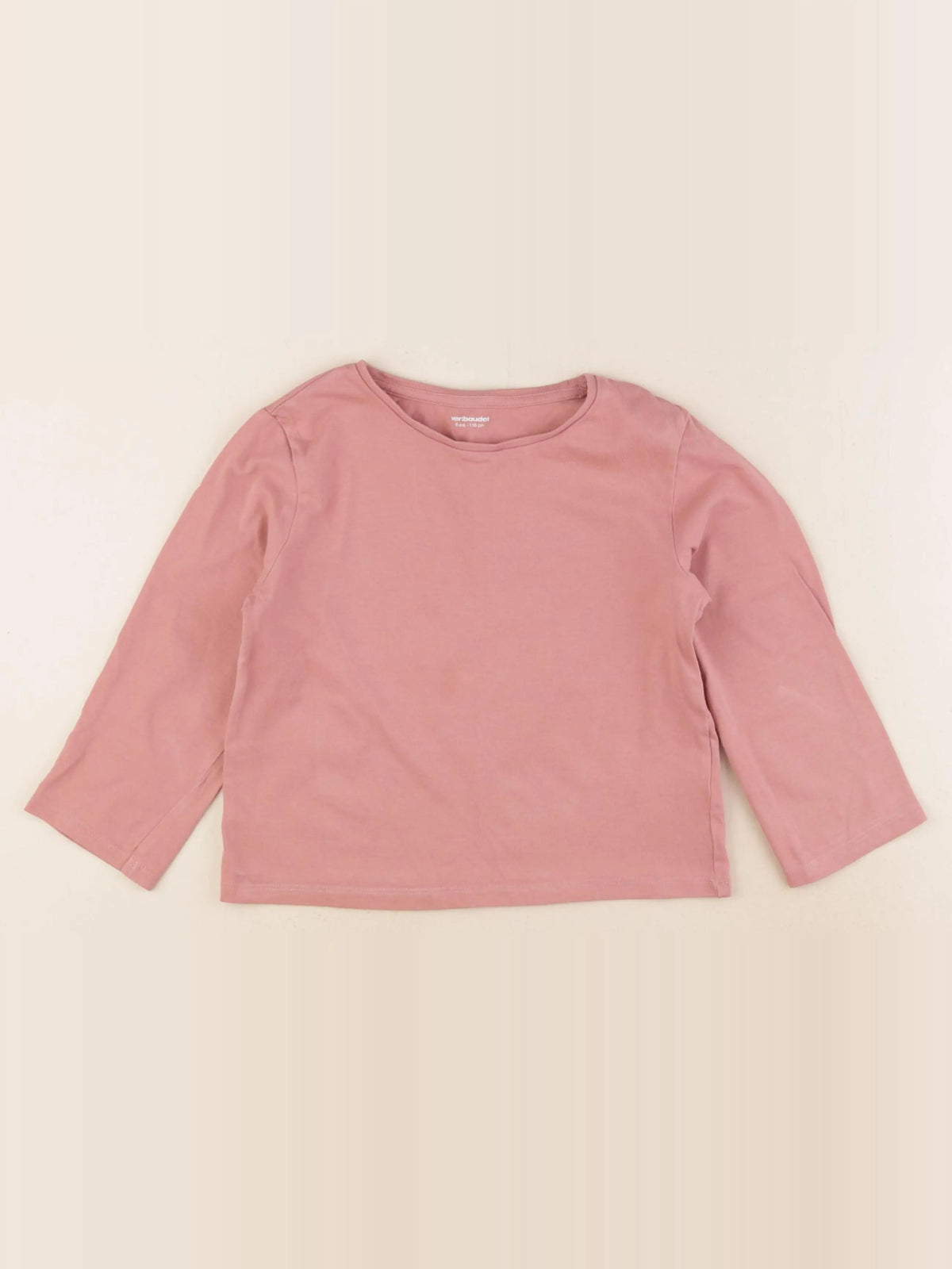 Vertbaudet - tee-shirt rose - 6 ans