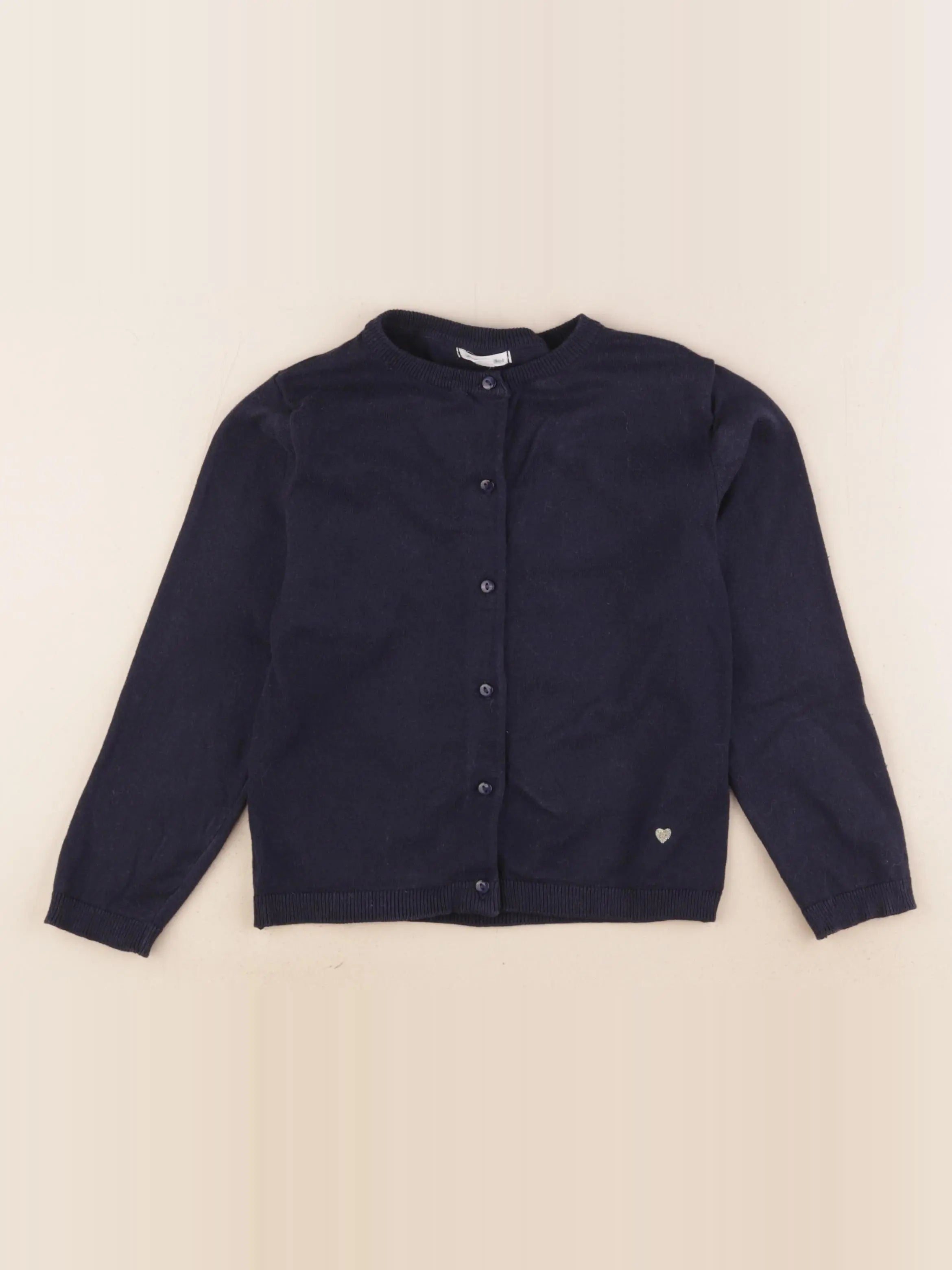 Vertbaudet - gilet bleu - 6 ans