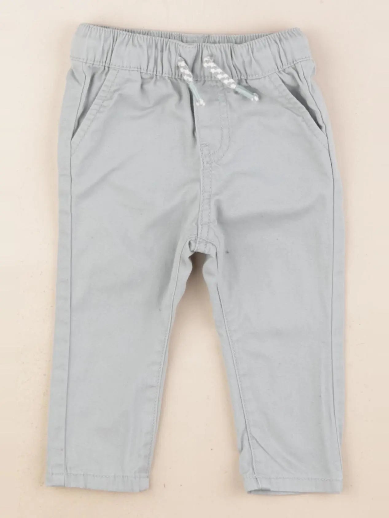 Vertbaudet - pantalon bleu - 6 mois