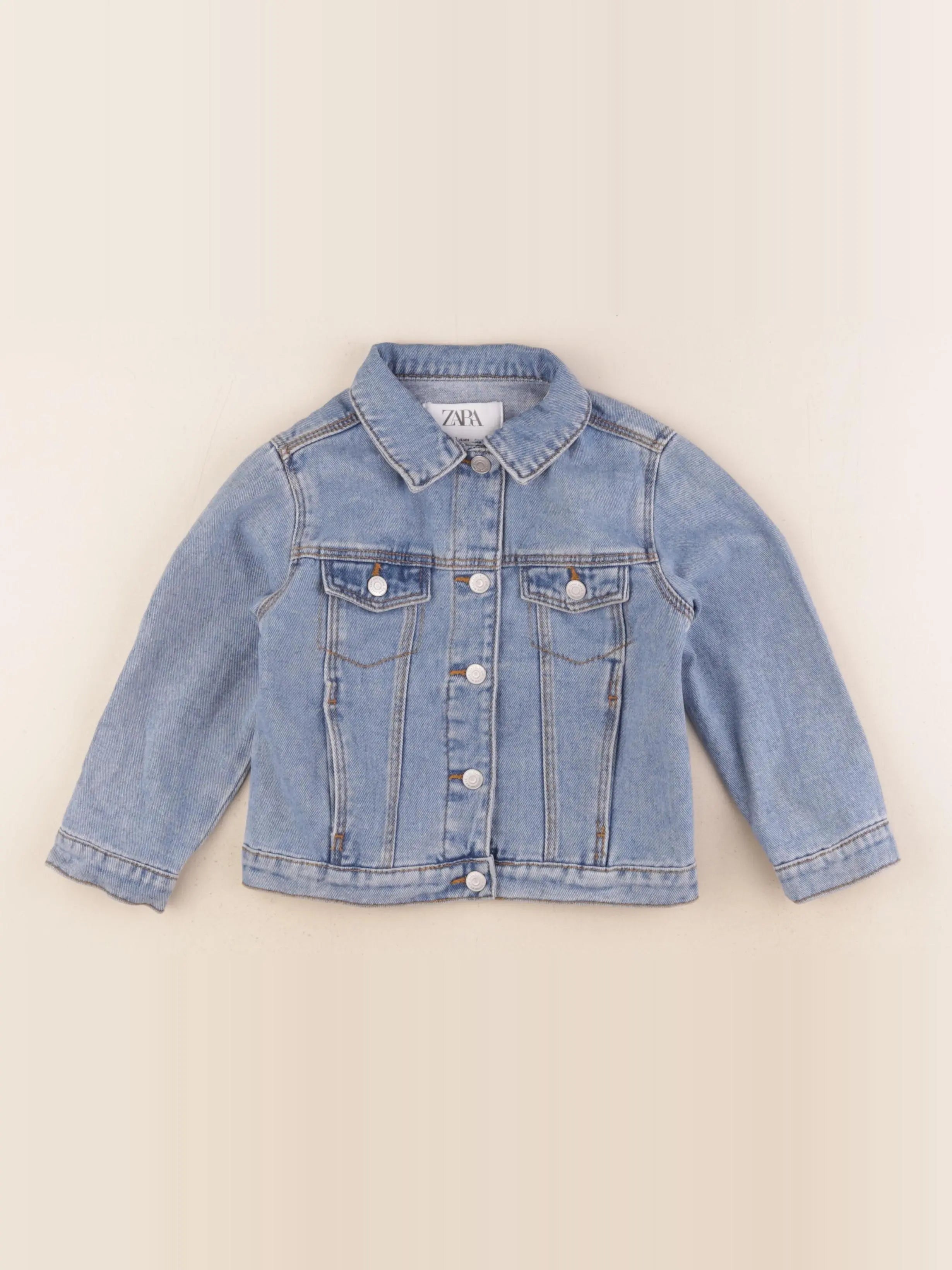 Zara - veste bleu - 2/3 ans