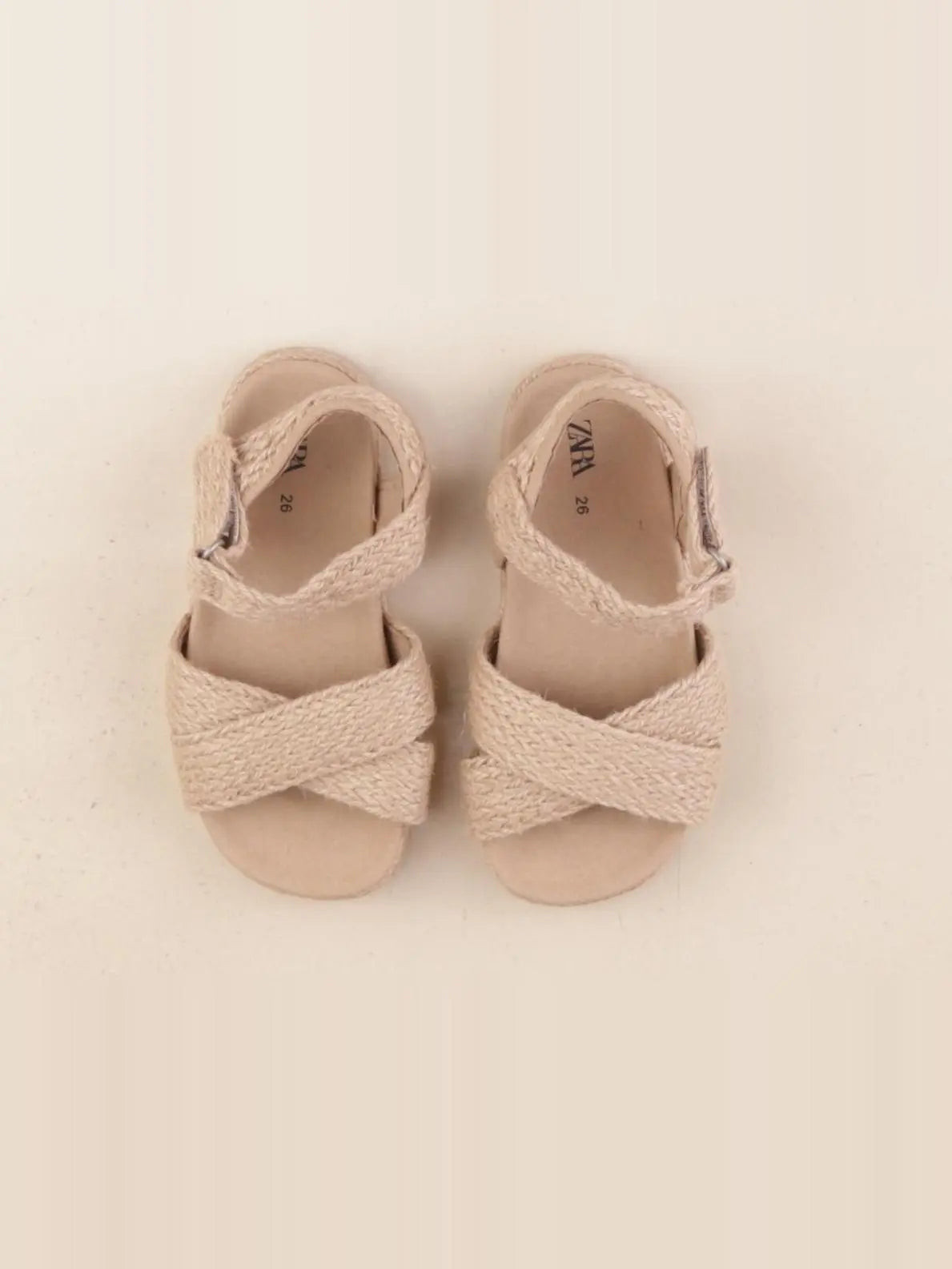 Zara - sandales marron - pointure 26