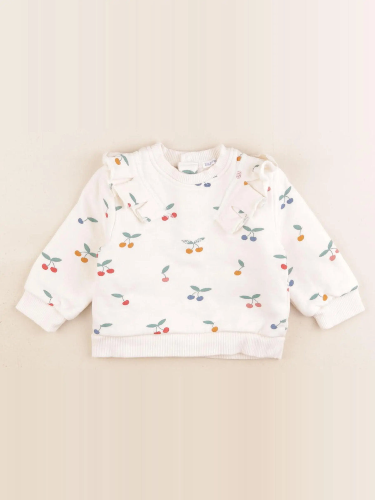 Boutchou - sweat beige, multicolore - 6 mois