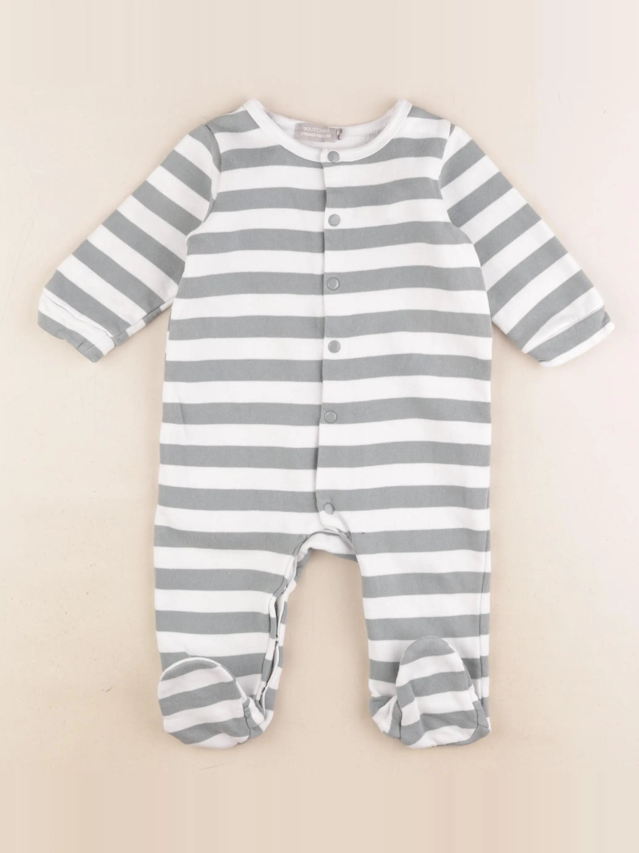 Boutchou - pyjama coton multicolore - 9 mois
