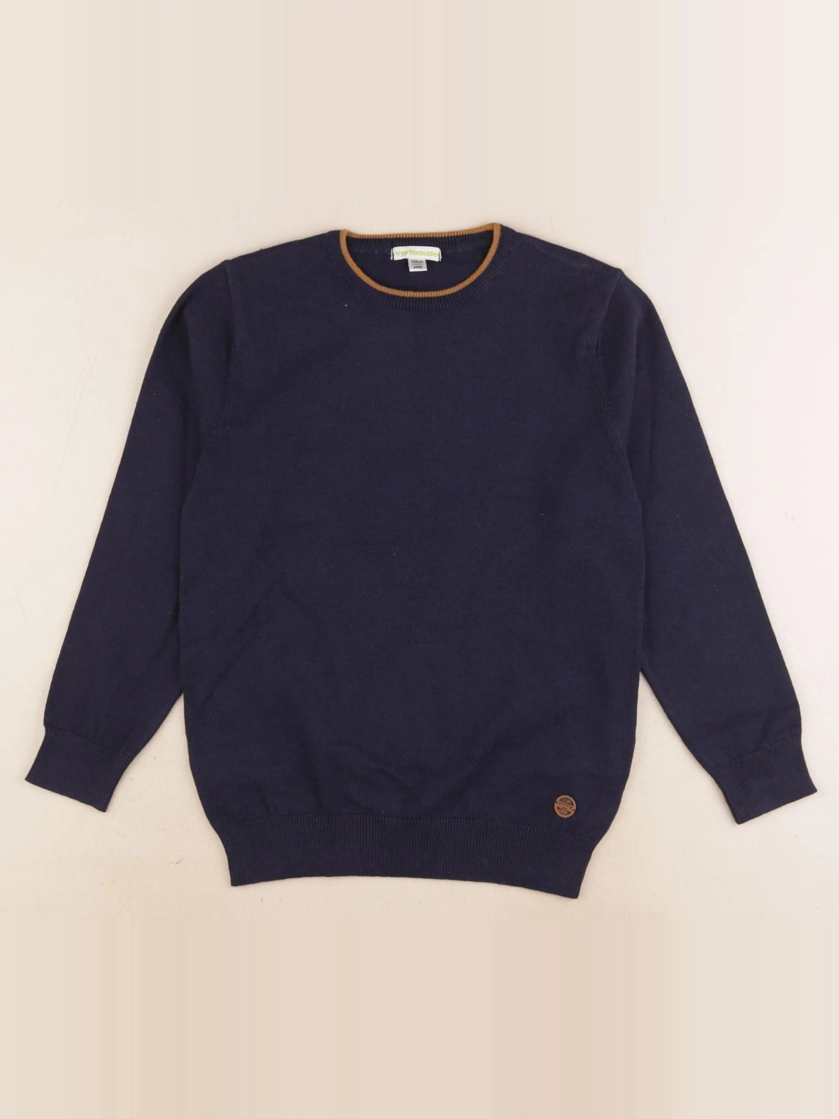 Vertbaudet - pull bleu - 8 ans