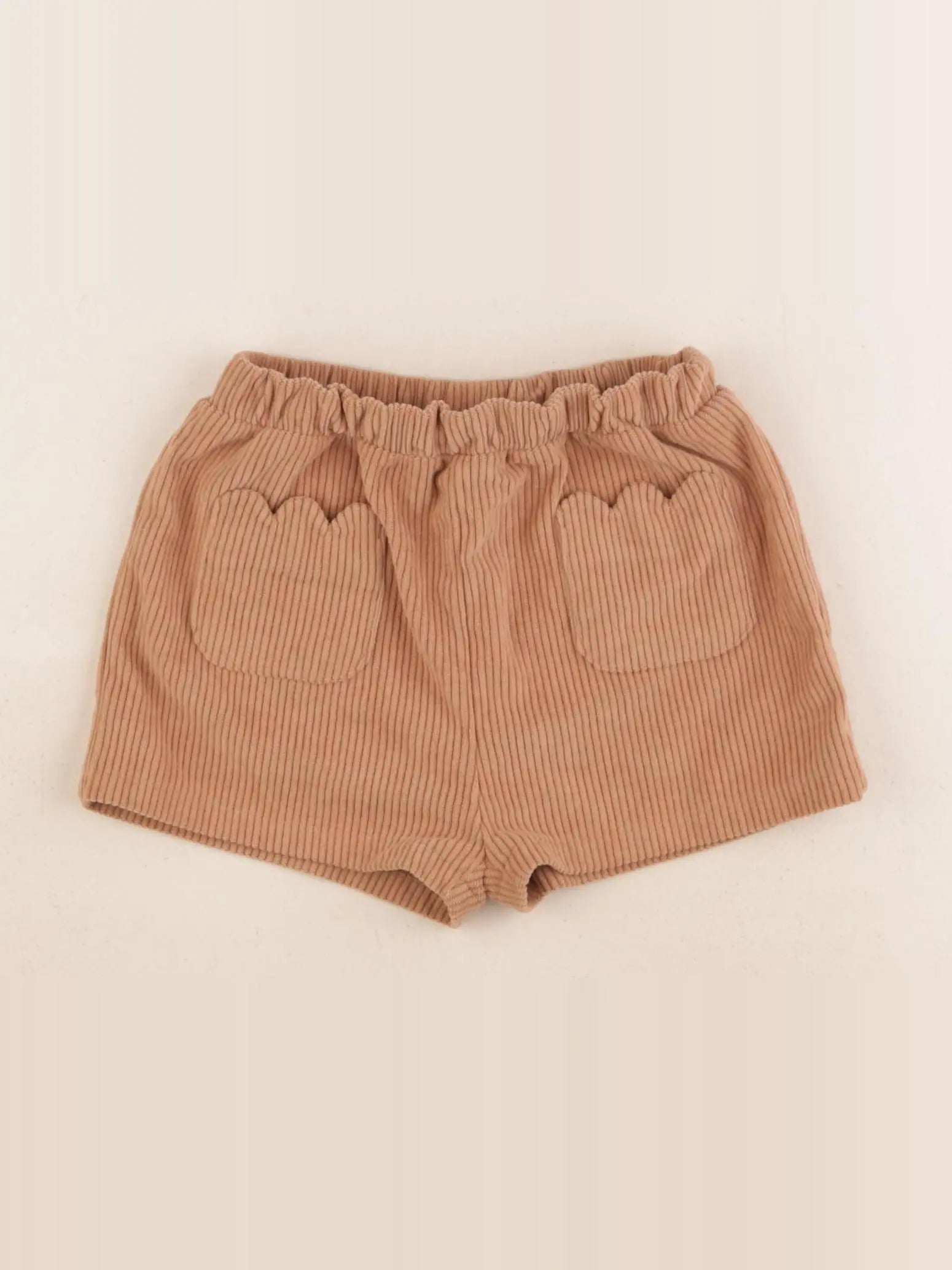 Vertbaudet - short marron - 2 ans